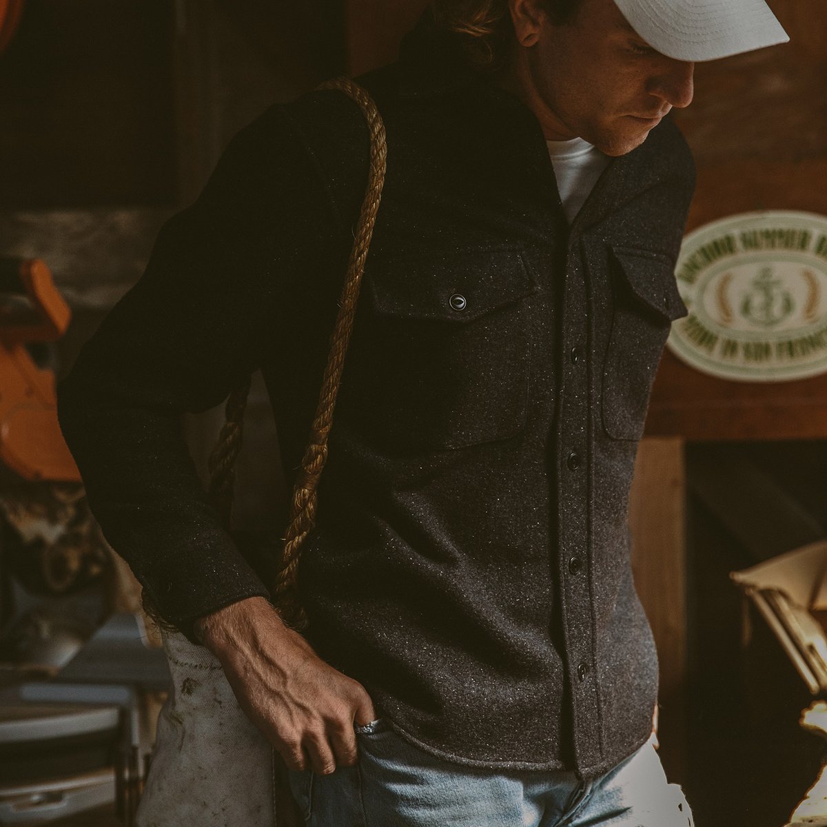 the maritime shirt jacket