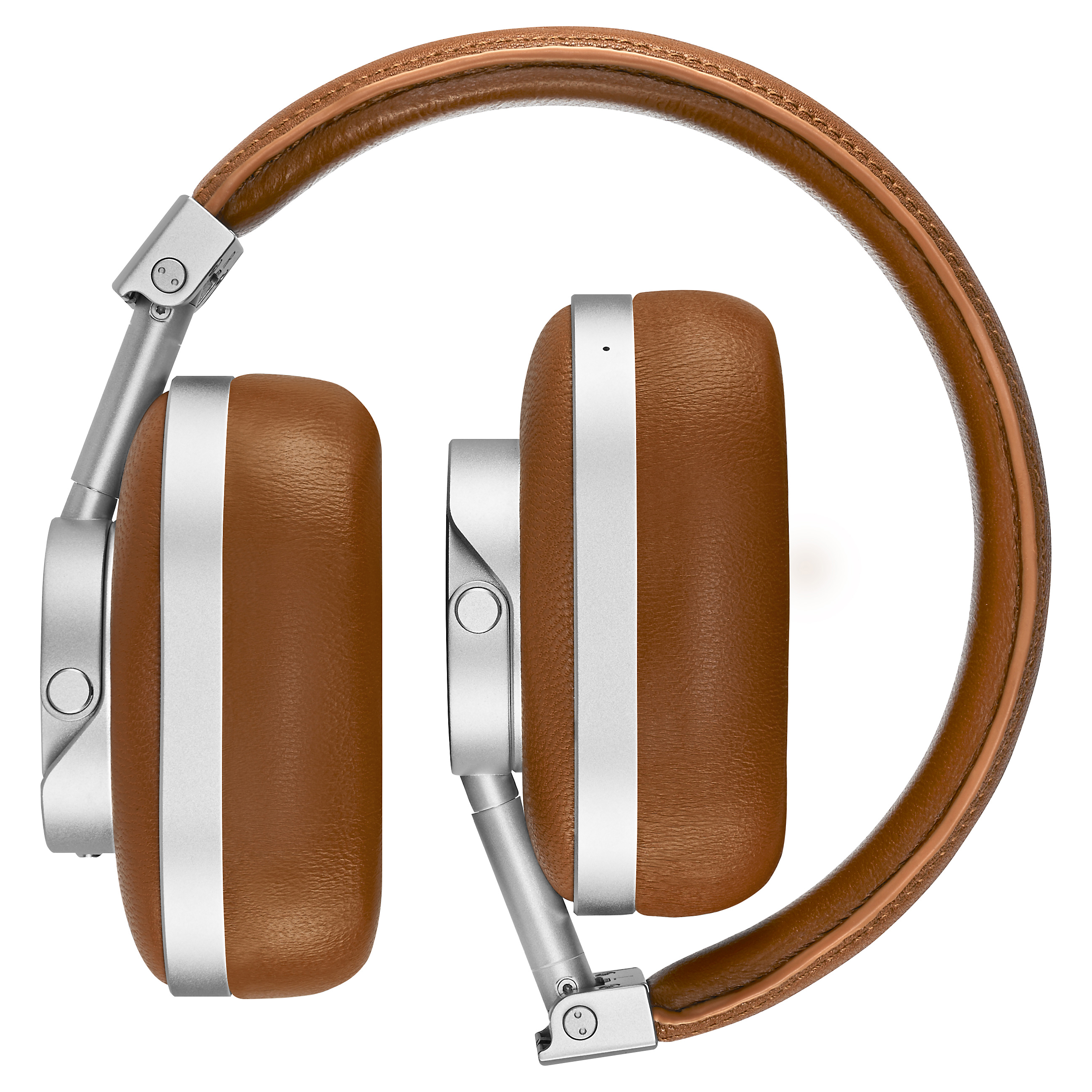 Master & Dynamic MW60 Wireless Over-Ear Headphones - Silver/Brown 