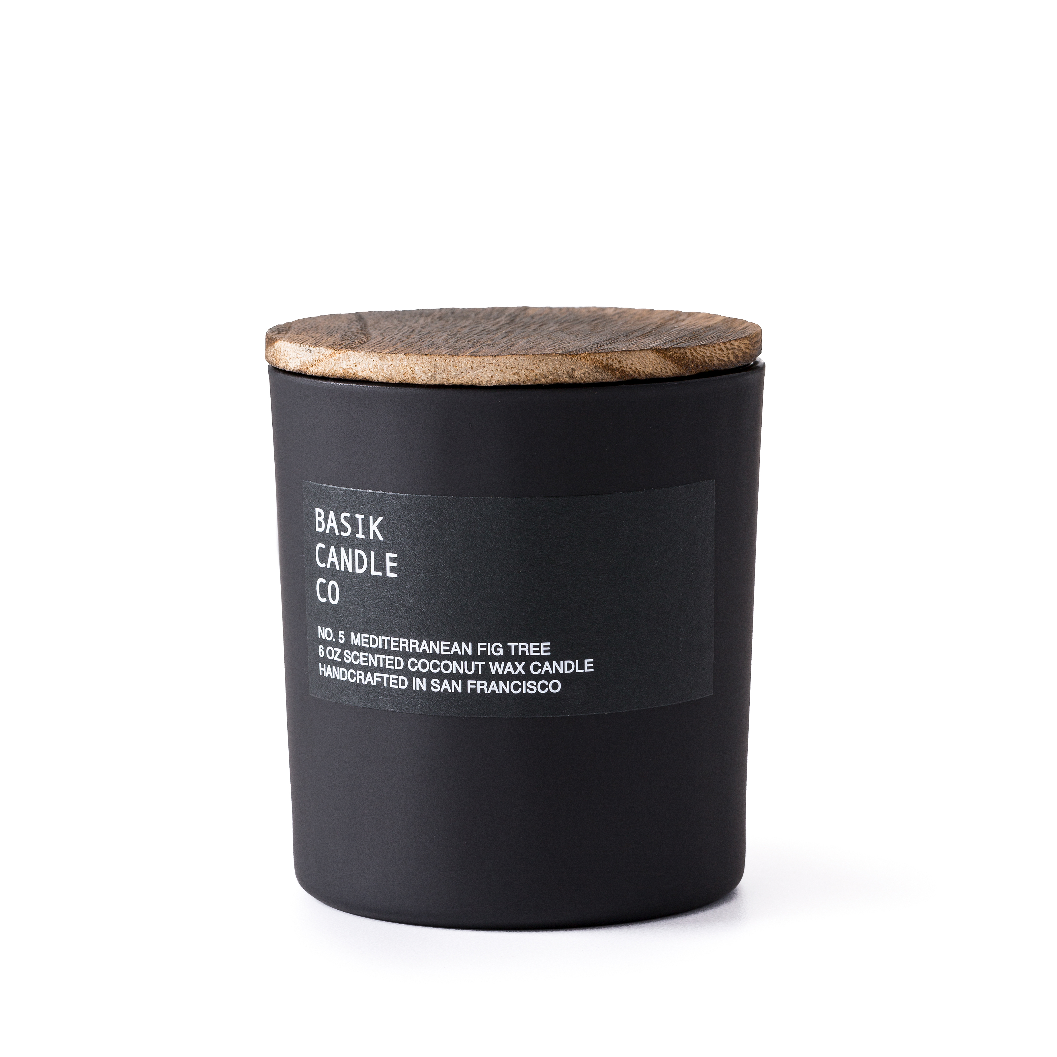 Basik Candle Co No. 5 Mediterranean Fig Tree null Home Huckberry