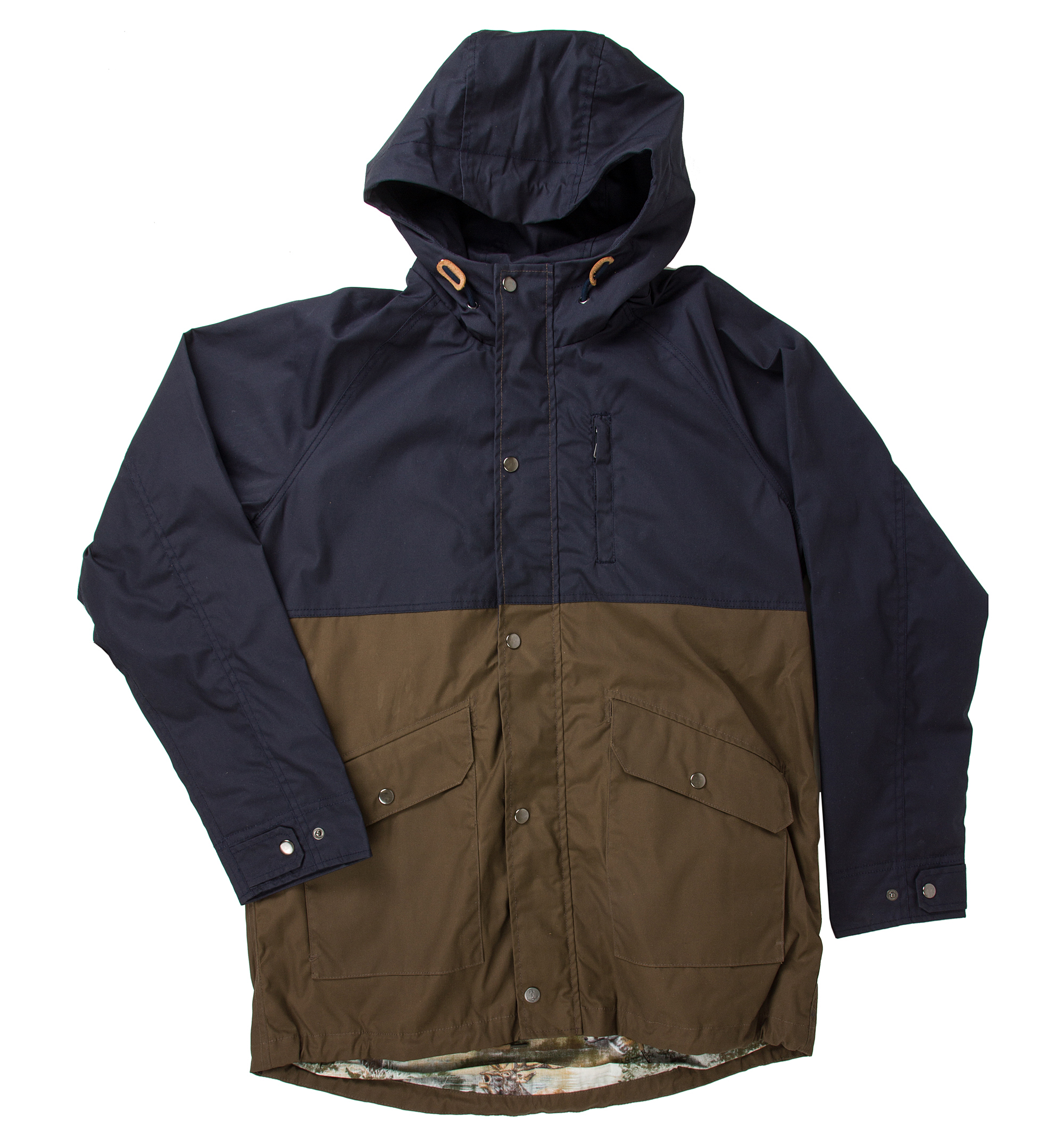 Iron and Resin Sentinel Jacket - Navy/Timber | undefined