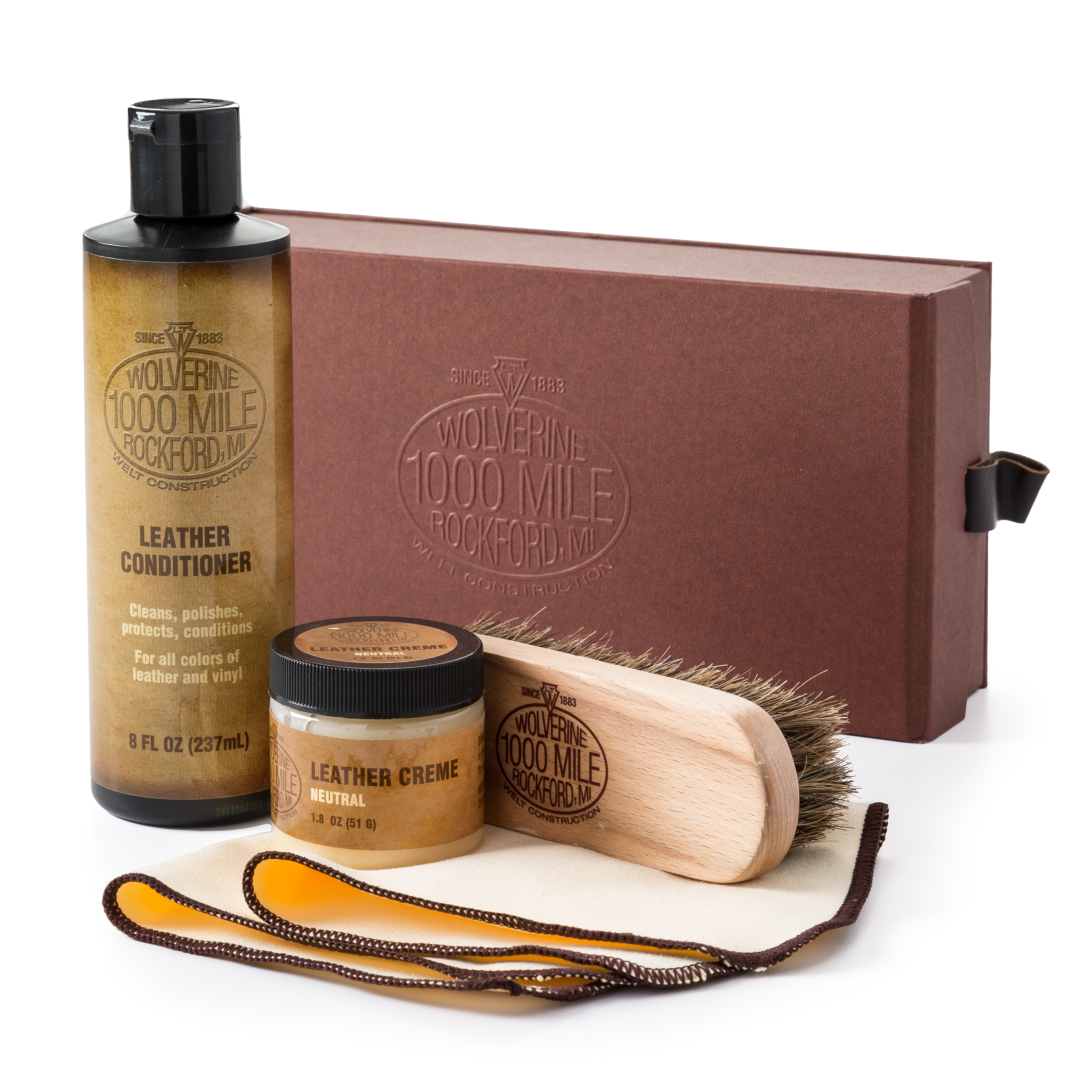 wolverine boot care kit