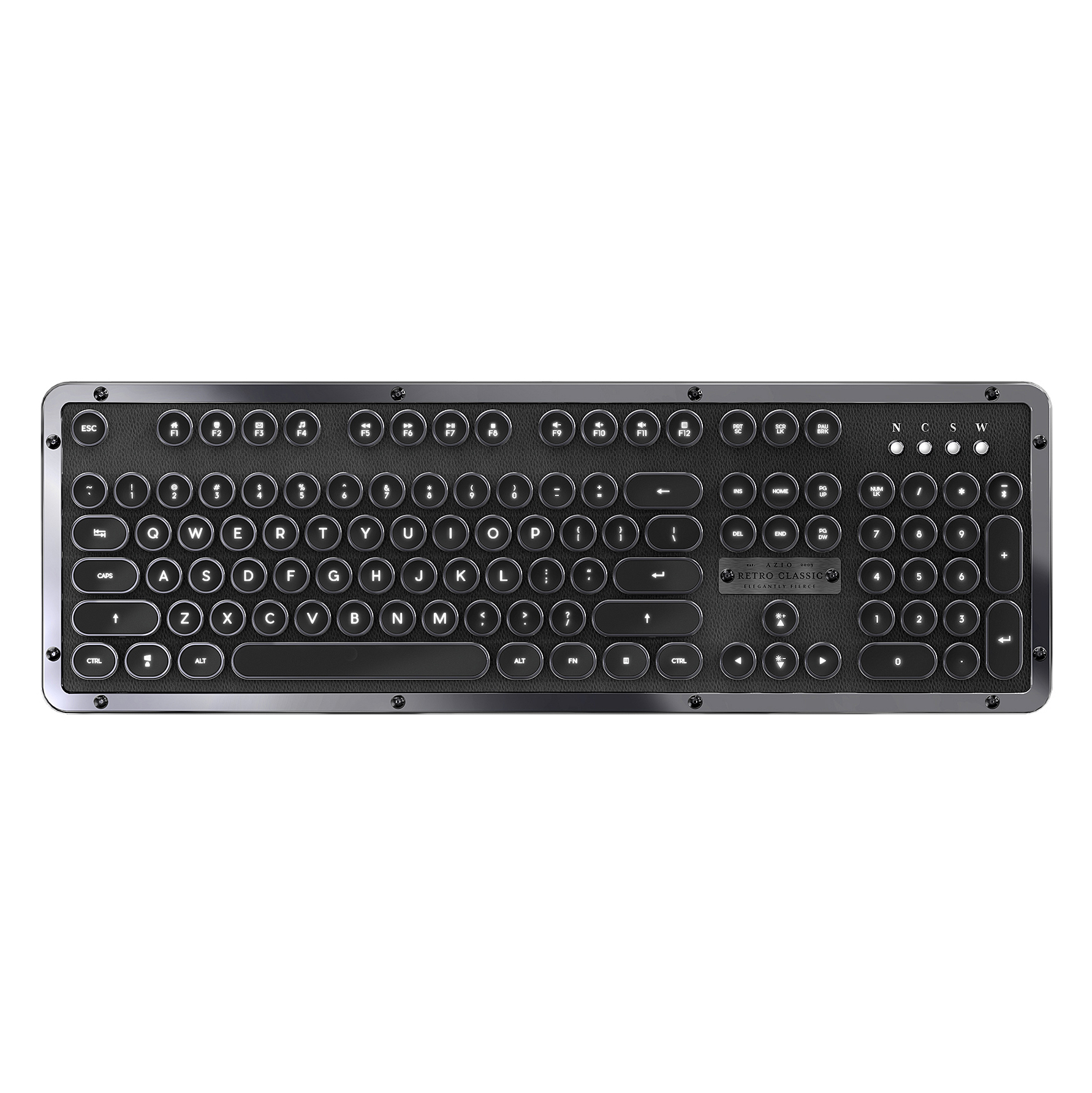 キーボード AZIO Retro Classic Bluetooth keyboard