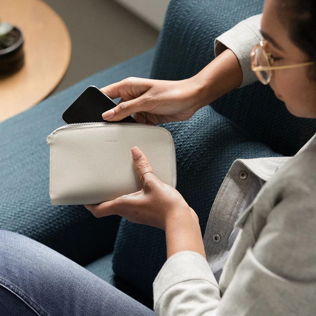 bellroy women's pocket wallet Bellroy Women's Pocket Wallet - Alabaster | Accessories