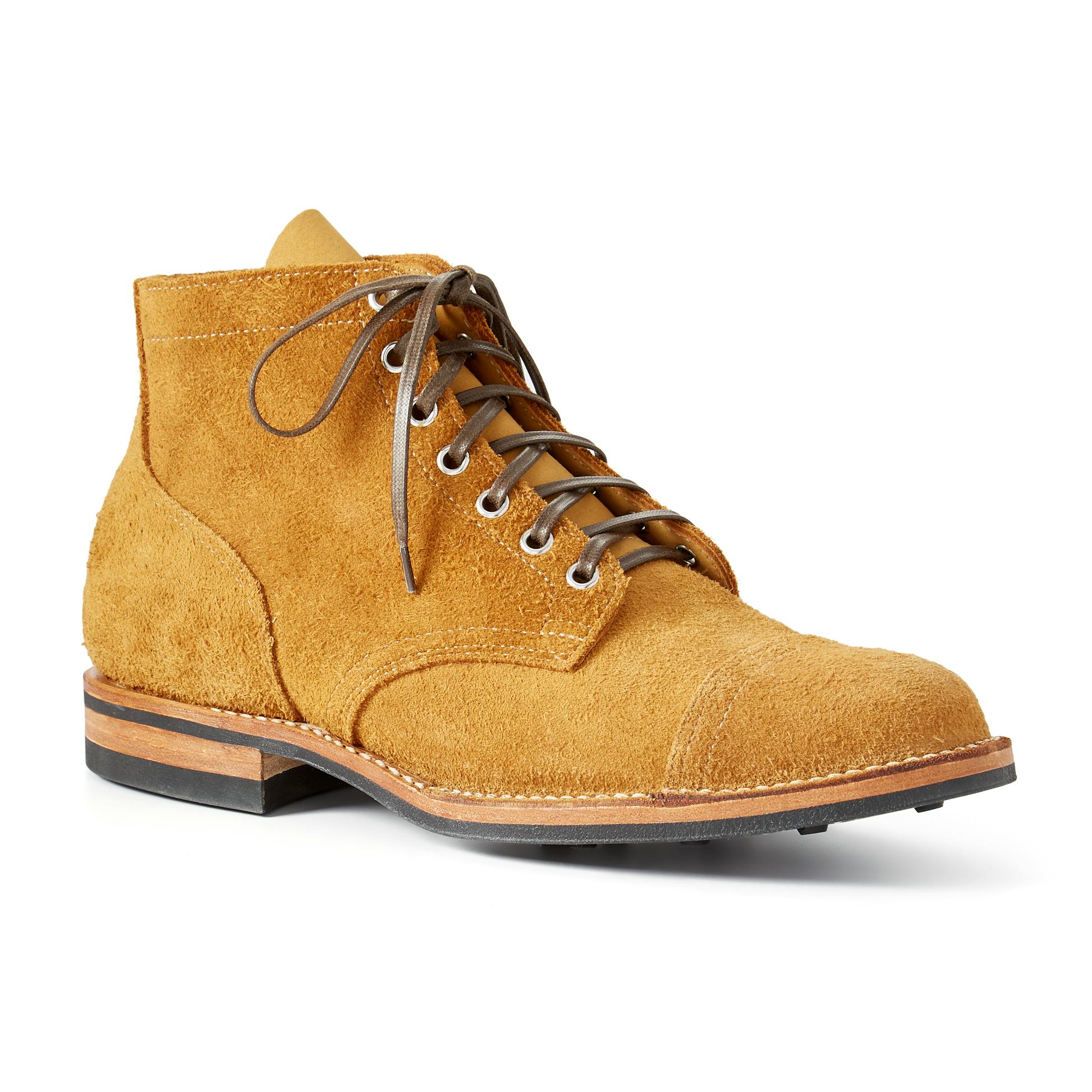 Viberg Service Boot (2030 last) - Exclusive - Wheat Rough Out | Work ...