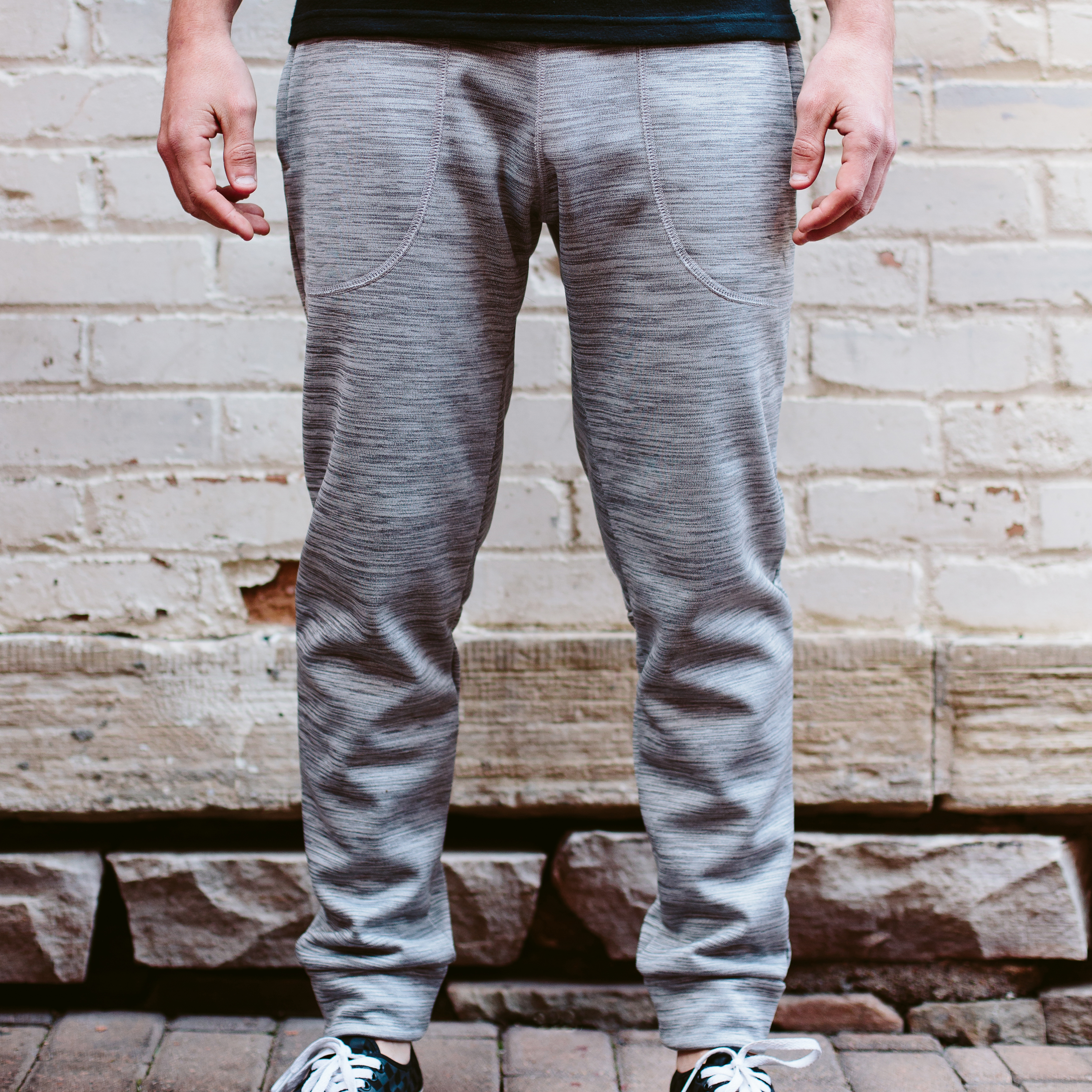 jacquard logo tape tracksuit joggers