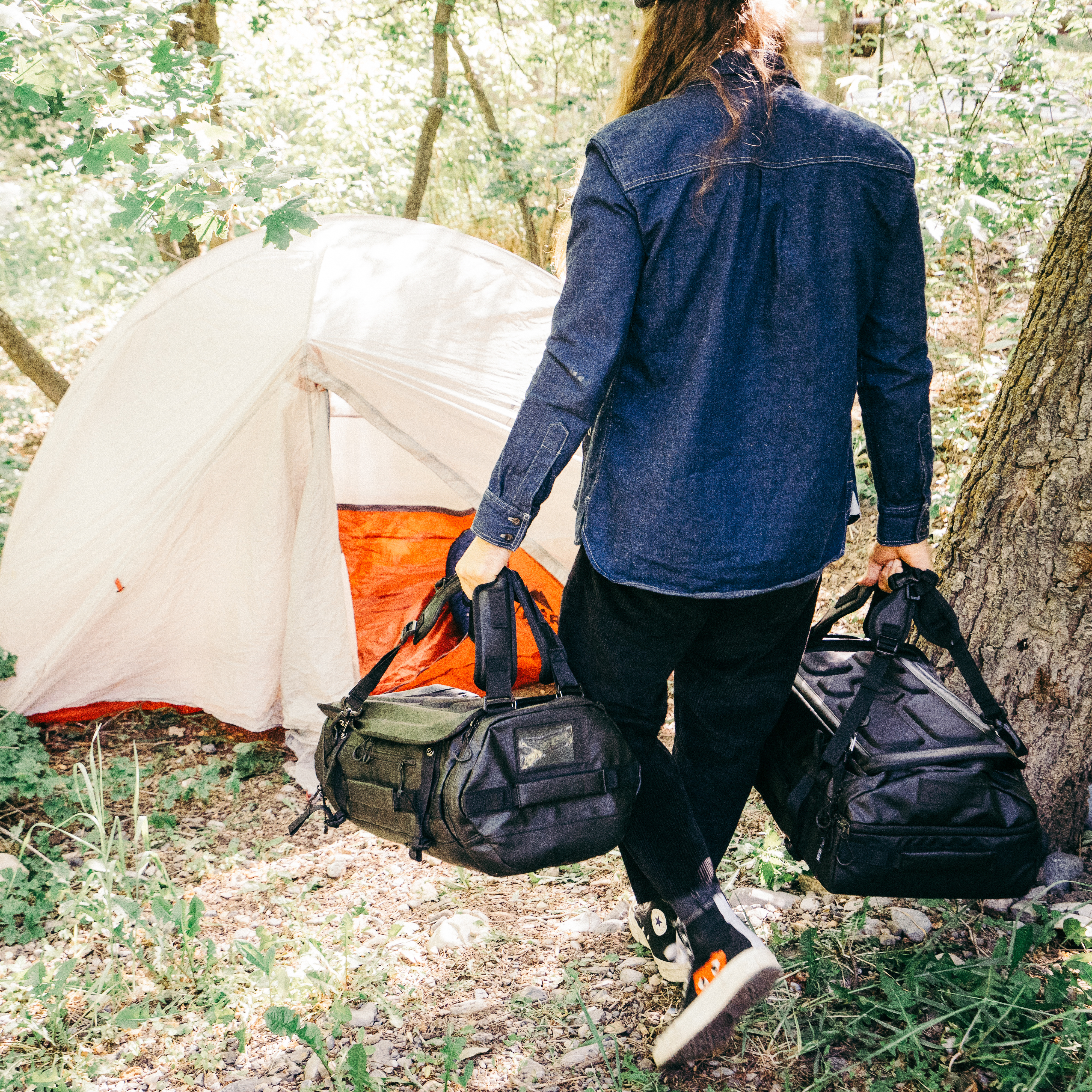 ドナード WANDRD HEXAD Carryall Duffel - 60L - Black | undefined | Huckberry