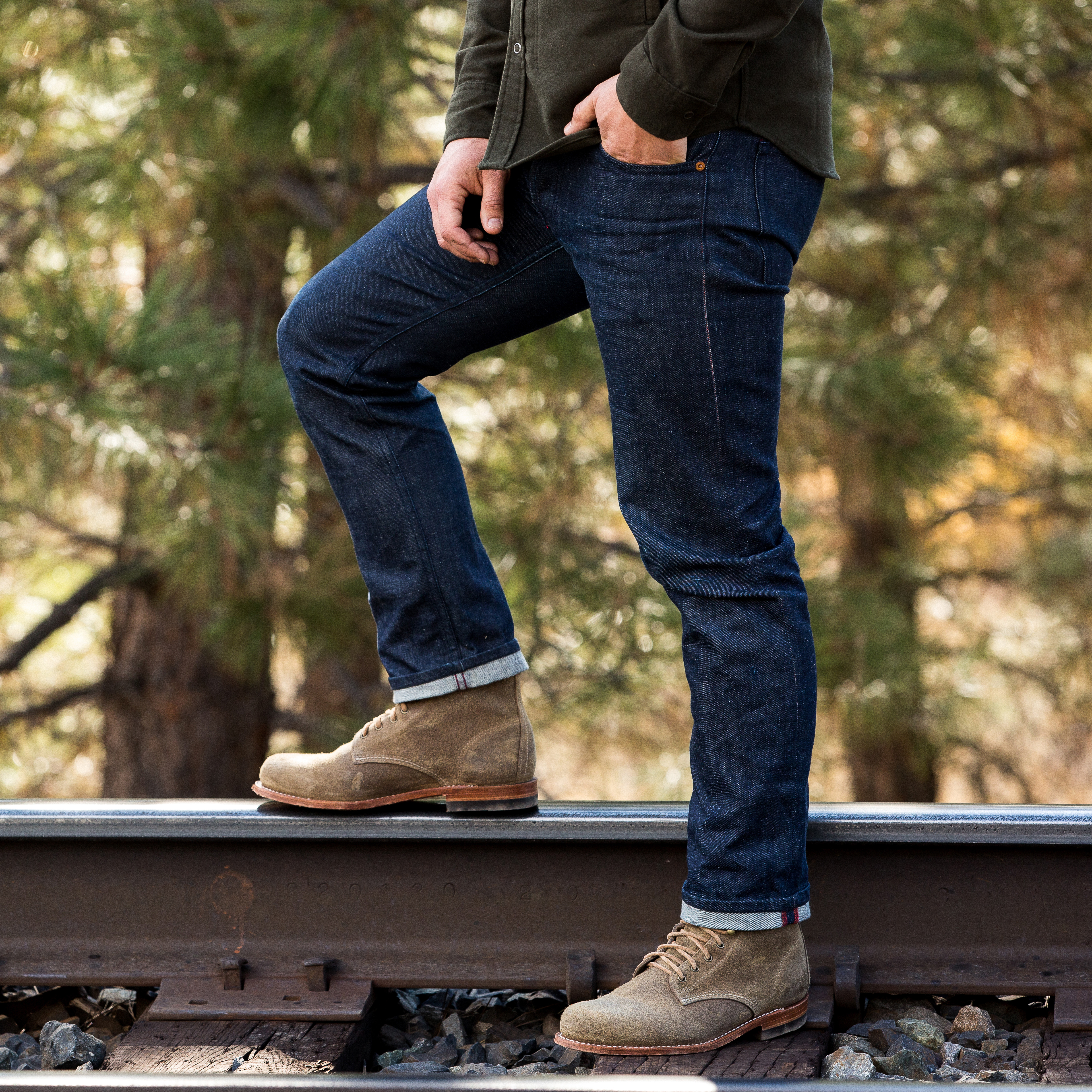 wolverine 1000 mile blue suede