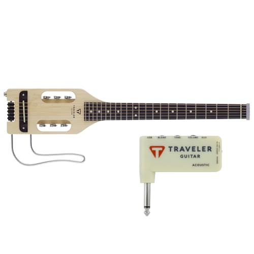 Traveler Guitar Ultra Light Acoustic Travel Guitar Headphone Amp Huckberry