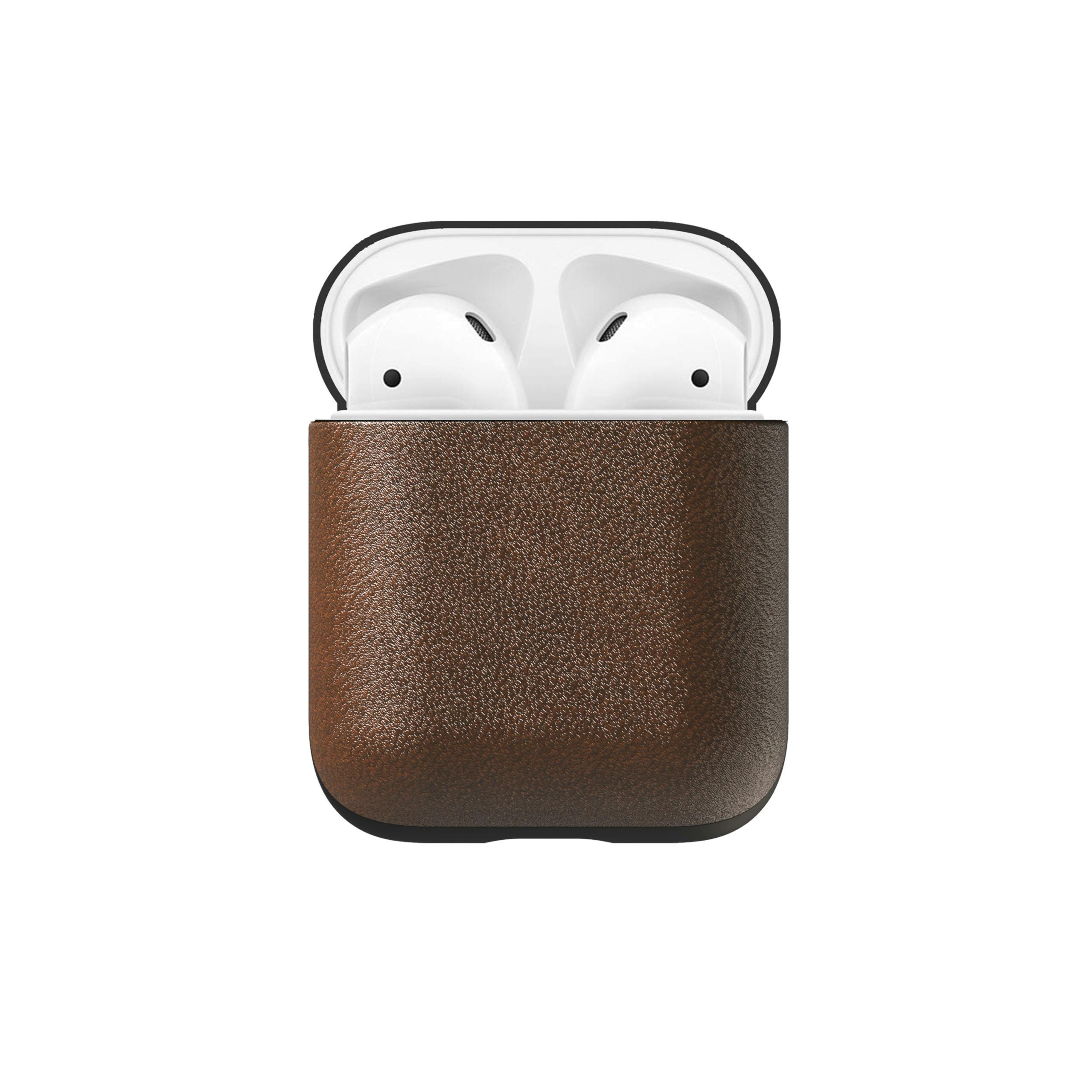 ønskelig Troende Bær Nomad AirPods Case - Rustic Brown Leather | Tech & Audio | Huckberry