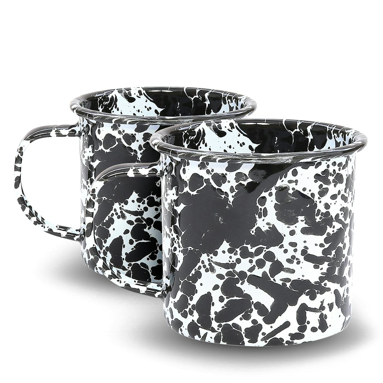 Crow Canyon Home Splatter Mug - Set of Two