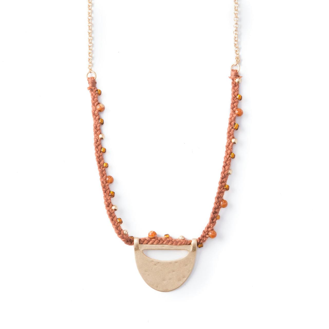 Seven Sisters Horizon Hand Knotted Necklace