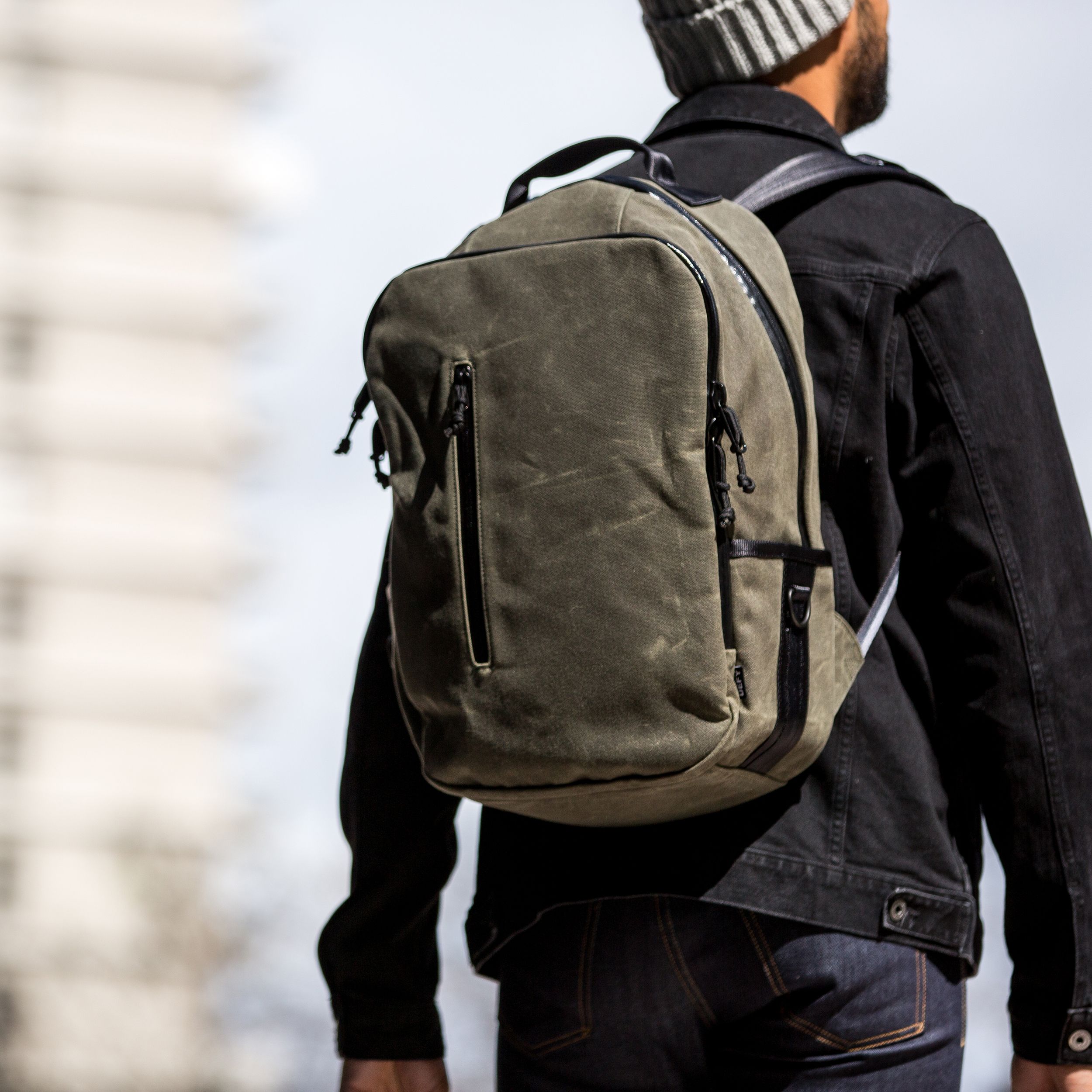 Bucktown Backpack - Waxed Canvas - 23L