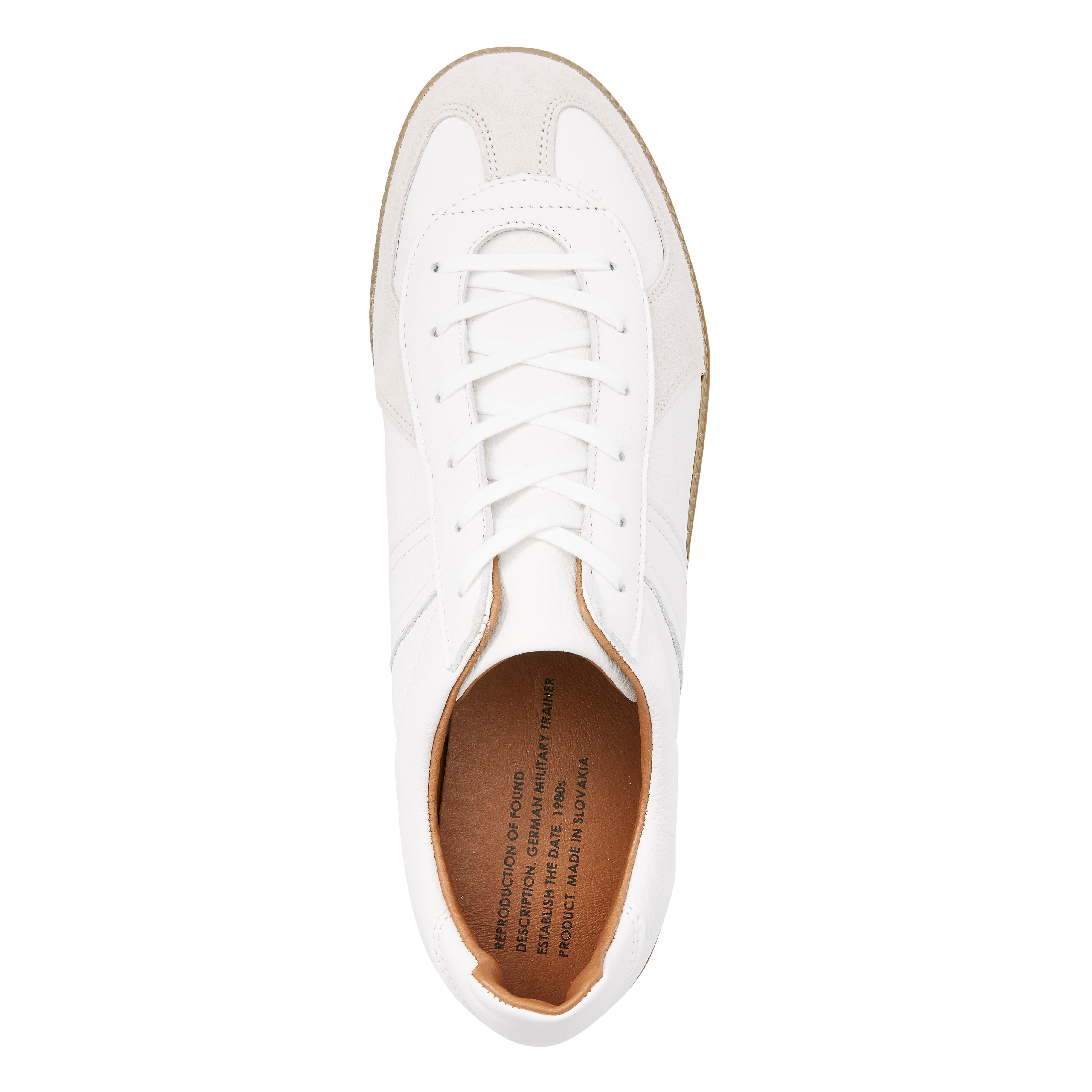 Reproduction of Found German Military Trainer - White