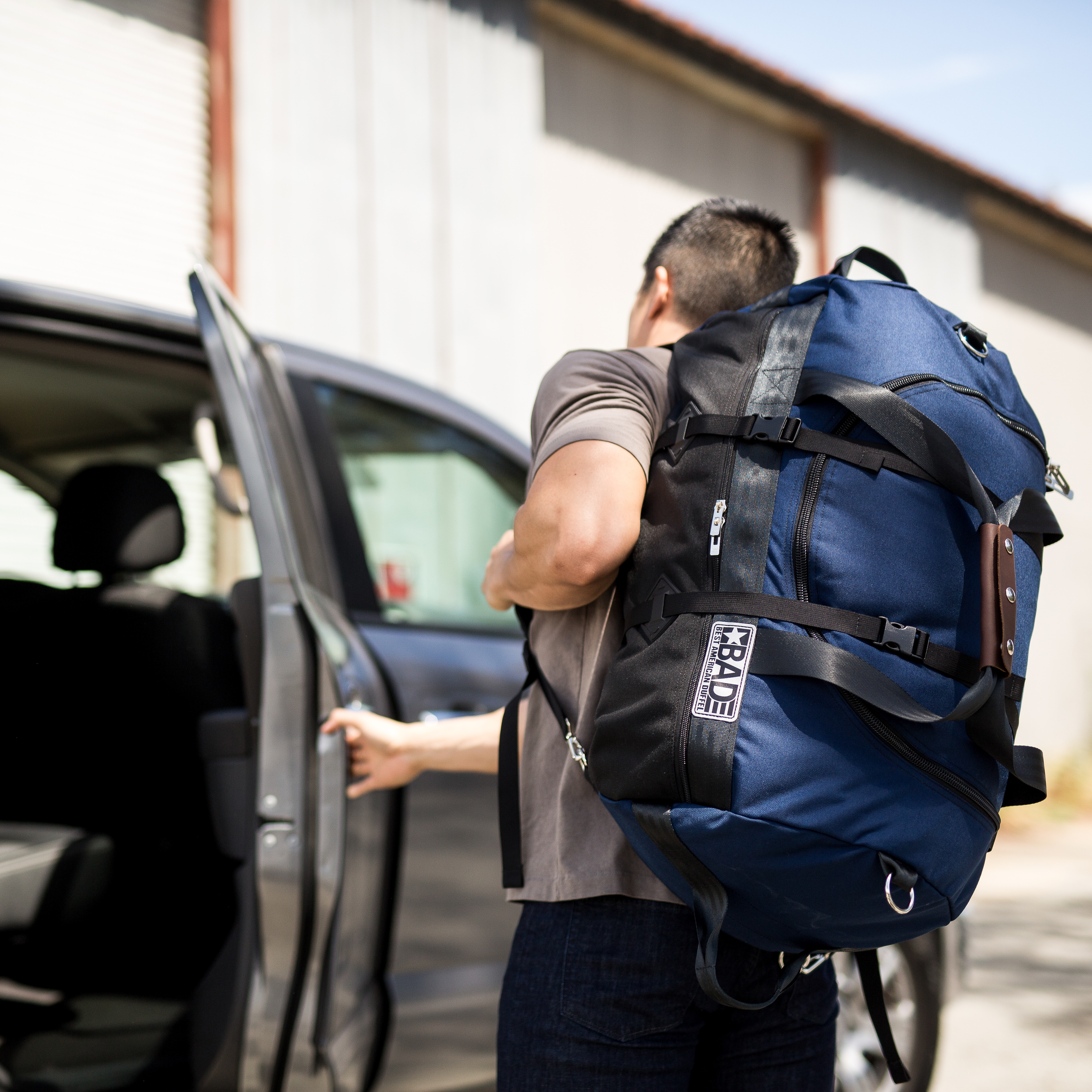 BAD Bags #4 Backpack Duffel Hybrid 69L - Exclusive - Navy / Black