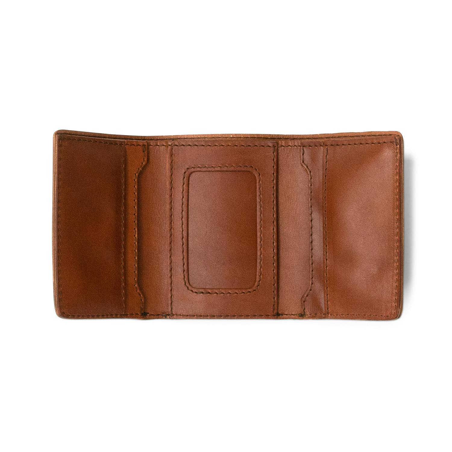 EAGLES WINGS Utah Utes Leather Trifold Wallet with Concho
