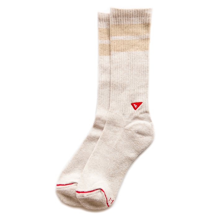 Arvin Goods Gym Sock Oatmeal Marl (Lino) Socks Huckberry