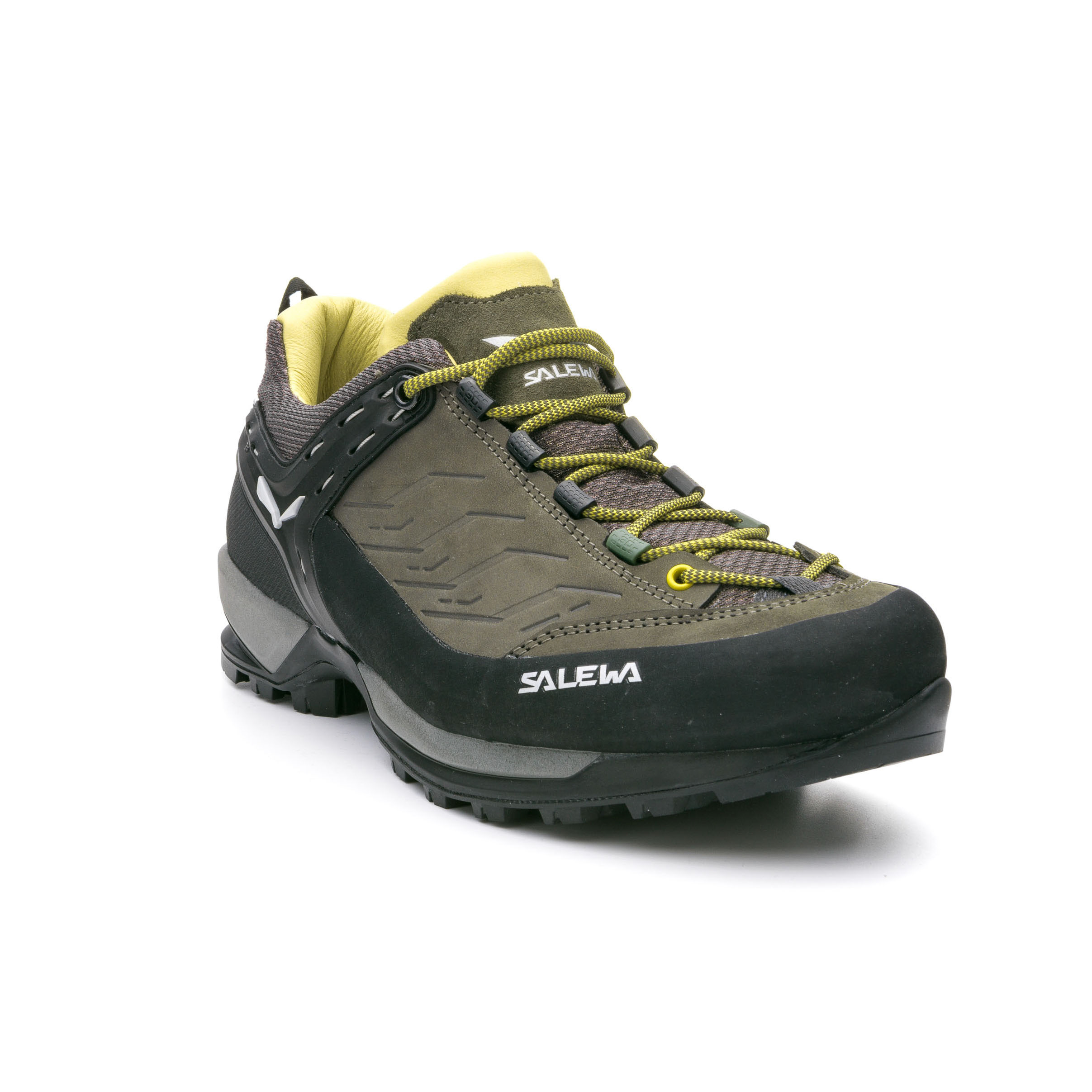 Salewa Mountain Trainer Leather Walnut/Golden Palm Hiking Boots Huckberry
