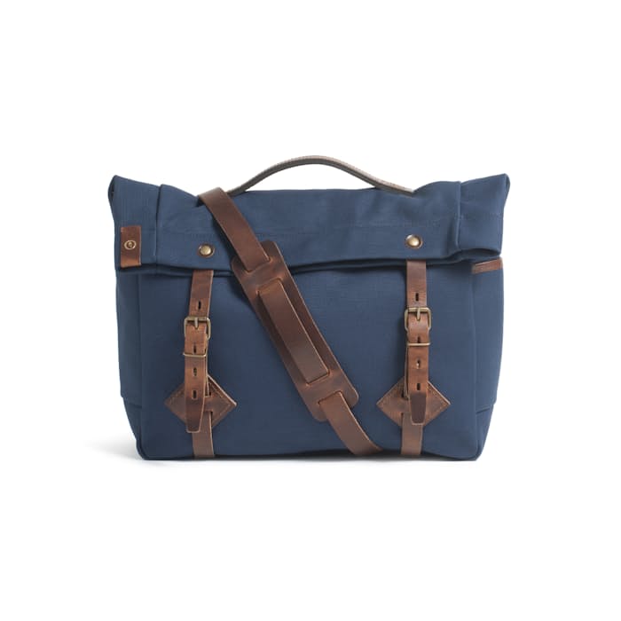 Bleu de Chauffe - Gaston Tool Bag Musette - Khaki US Stonewashed