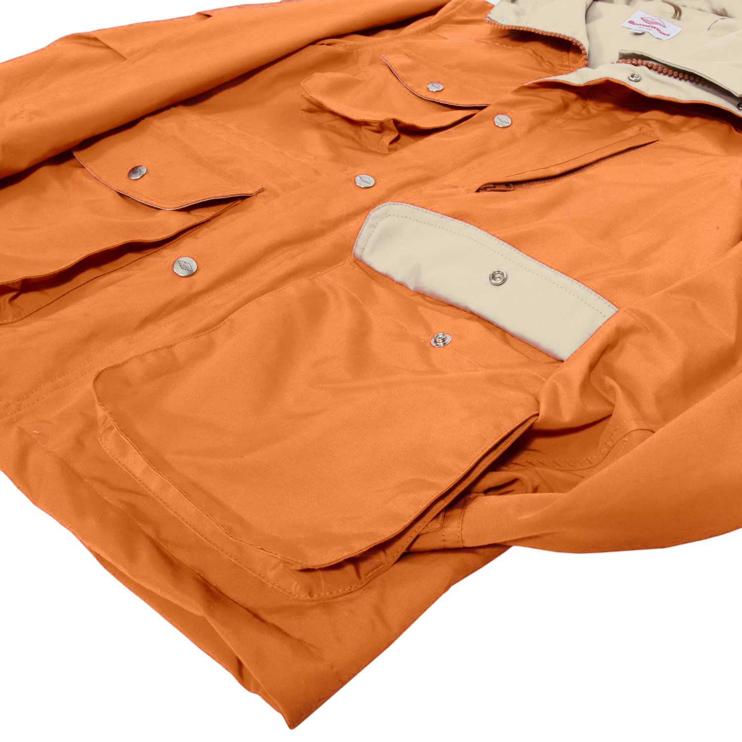 Battenwear Travel Shell Jacket - Orange | undefined | Huckberry