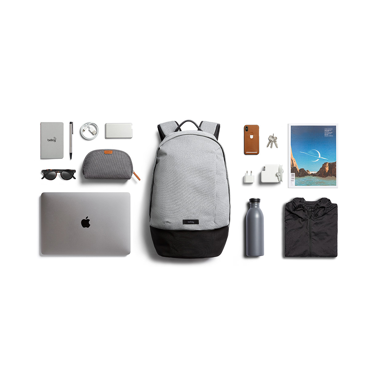 Bellroy Classic Backpack V2 - Ash | undefined | Huckberry