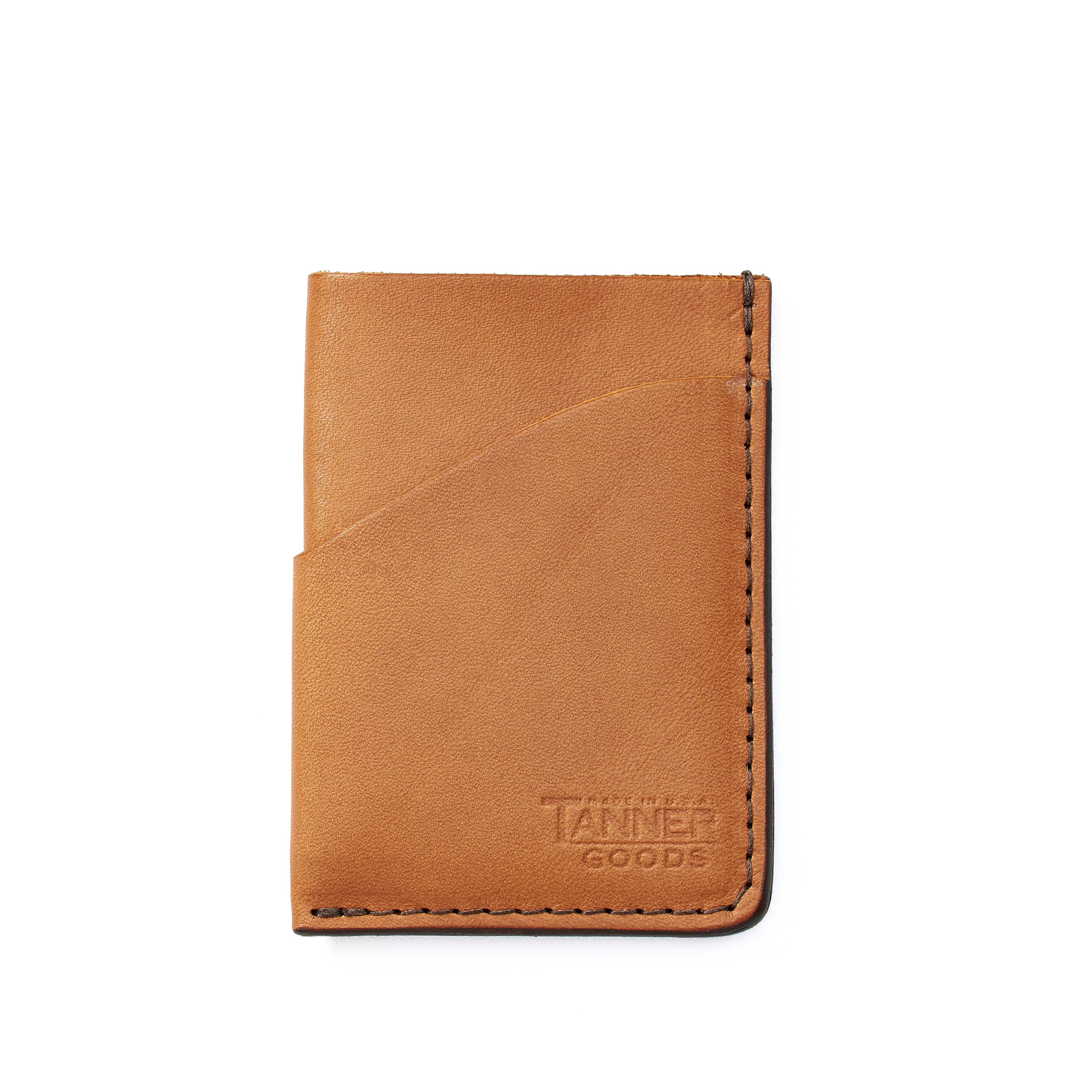 Tanner Goods Minimal Card Wallet Saddle Tan Minimalist Wallets Huckberry