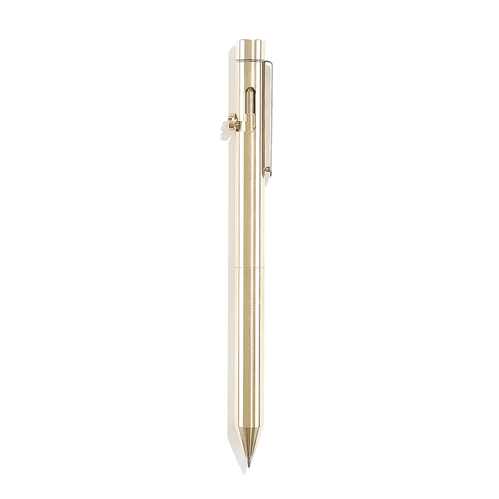 Inventery Bolt Action Pen L Brass undefined Huckberry