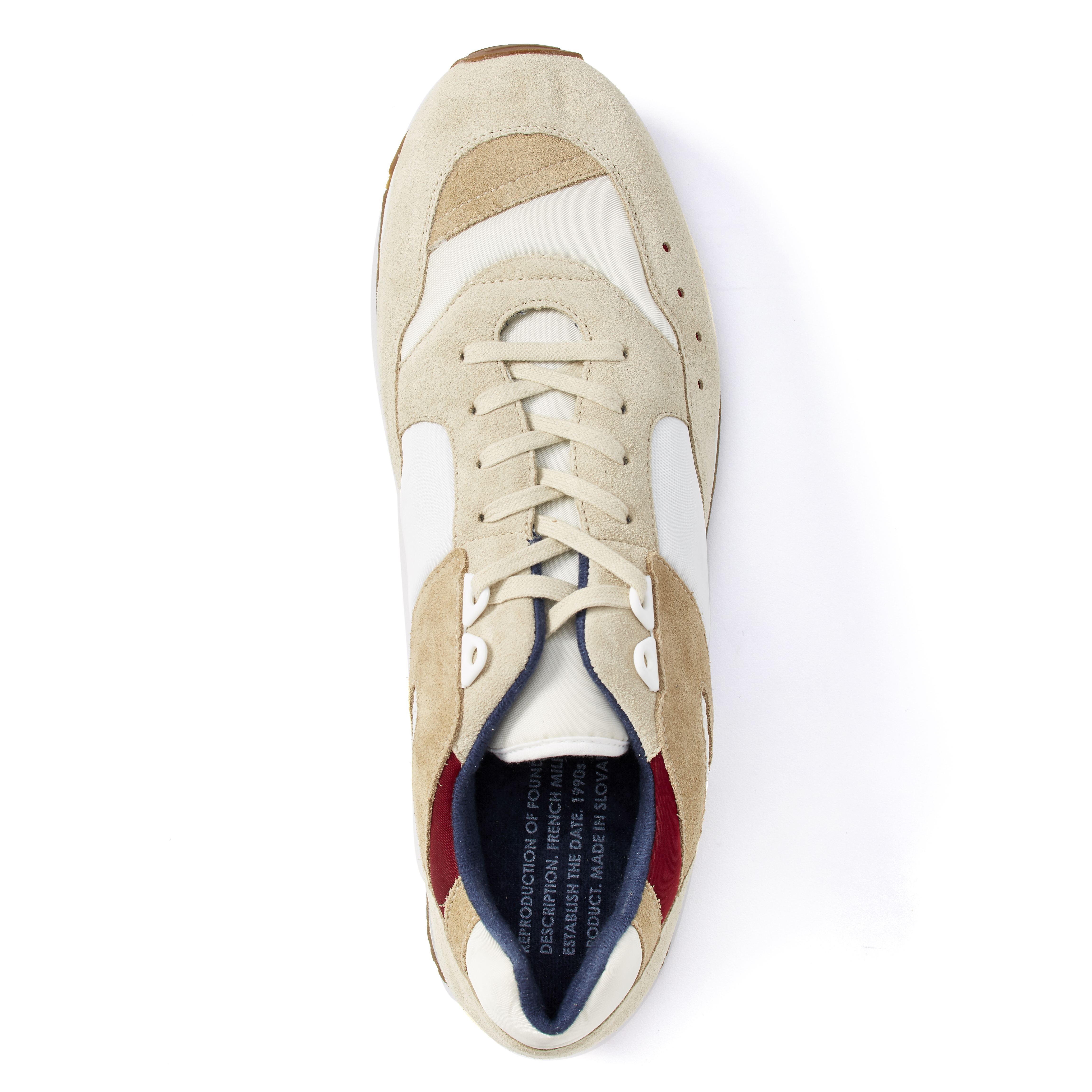 Reproduction of Found French Military Trainer - White Beige