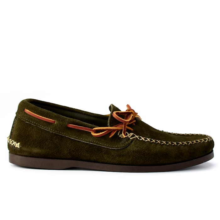 Yuketen Canoe Moc - Olive | Shoes | Huckberry