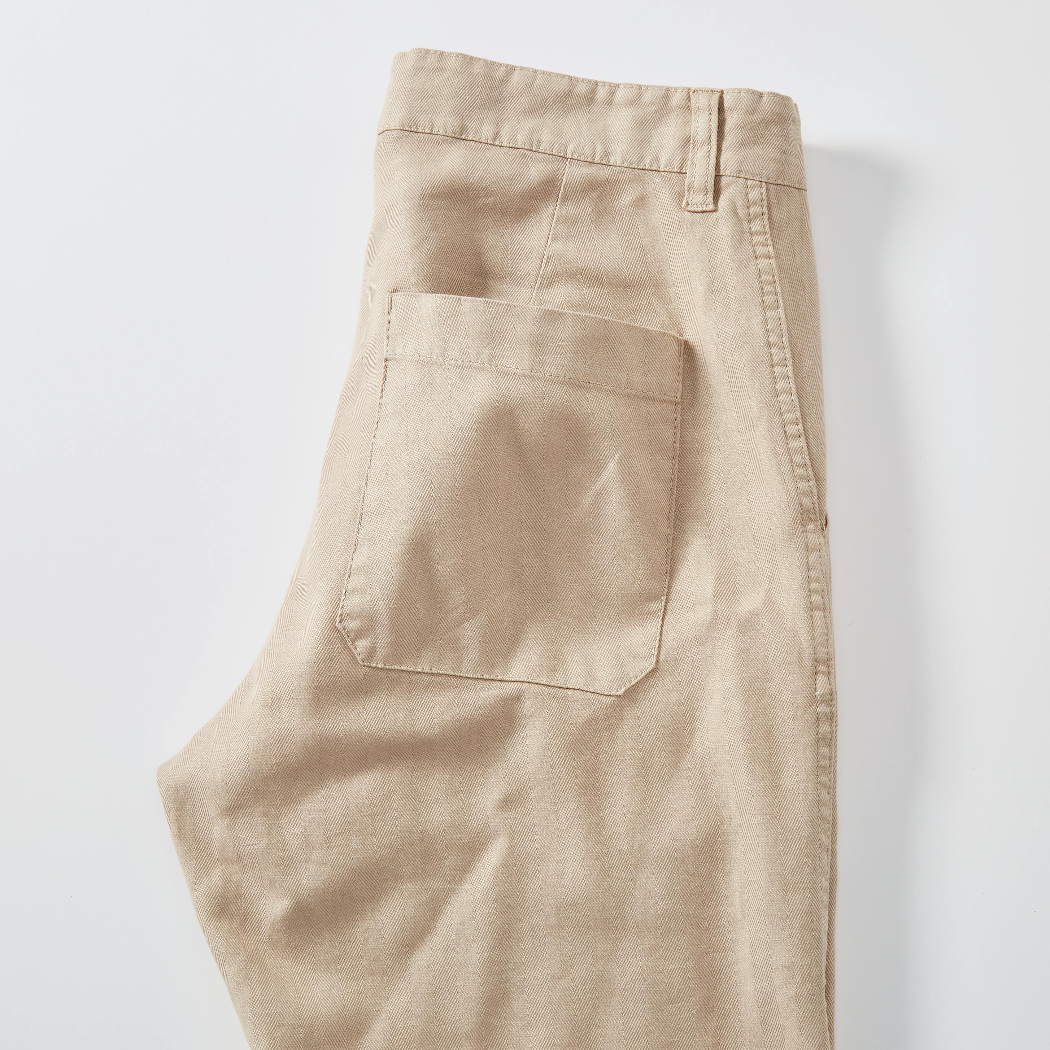 Vetra Pants - Cotton/Linen Herringbone