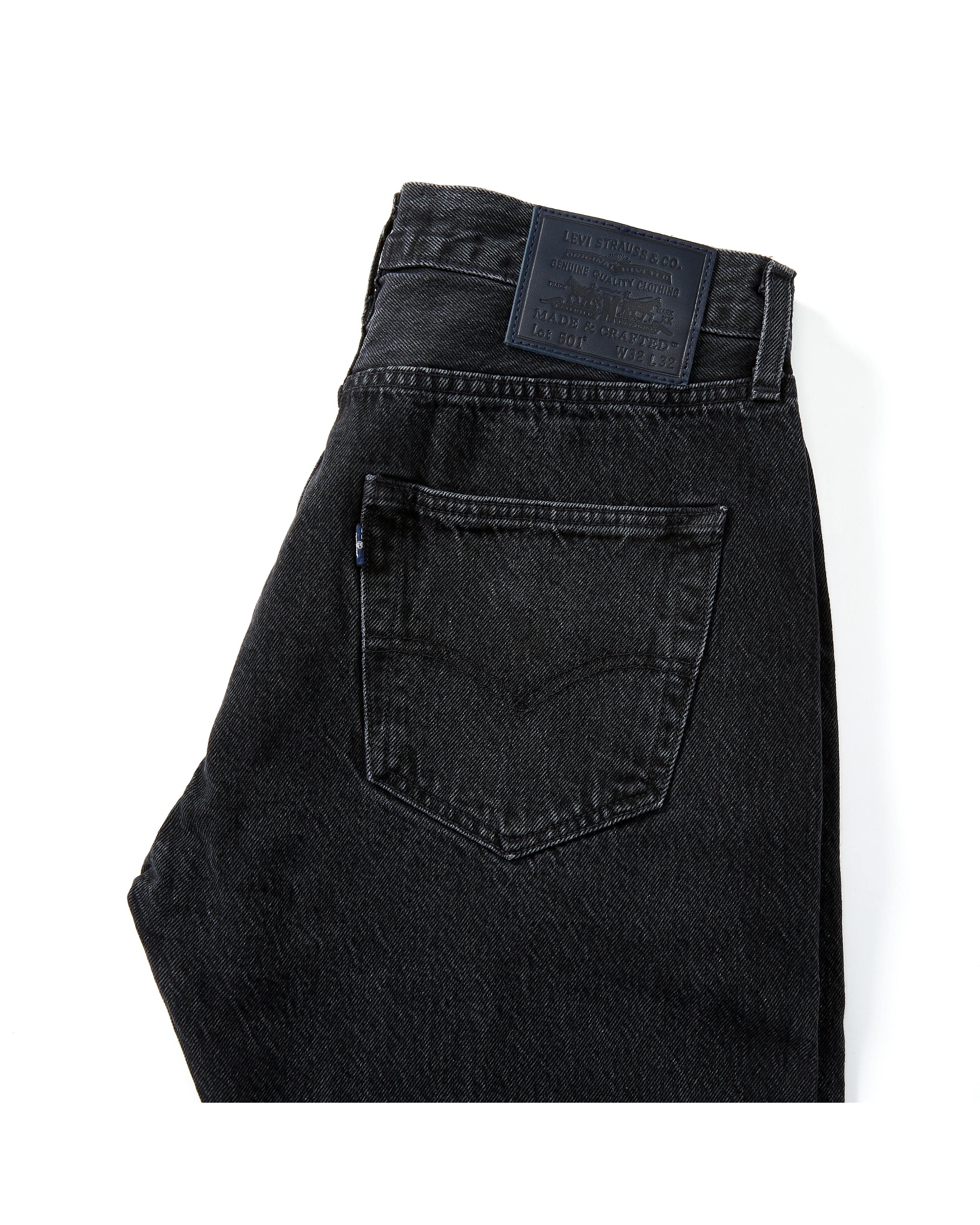 Levi's Made Crafted 501 Original Fit Black Stonewash