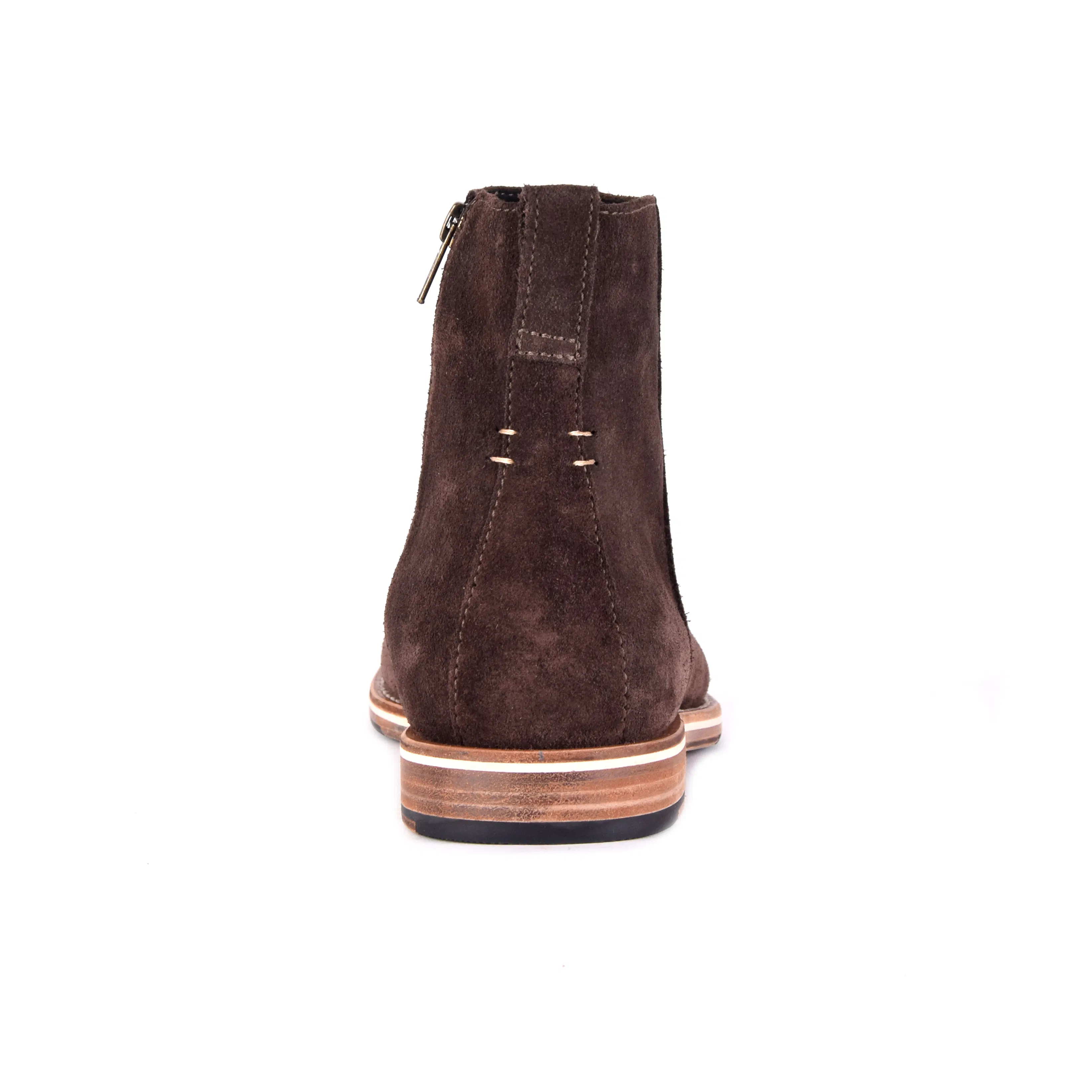 Helm Boots Pablo - Exclusive - Chocolate Suede | Dress Boots  display picture 3