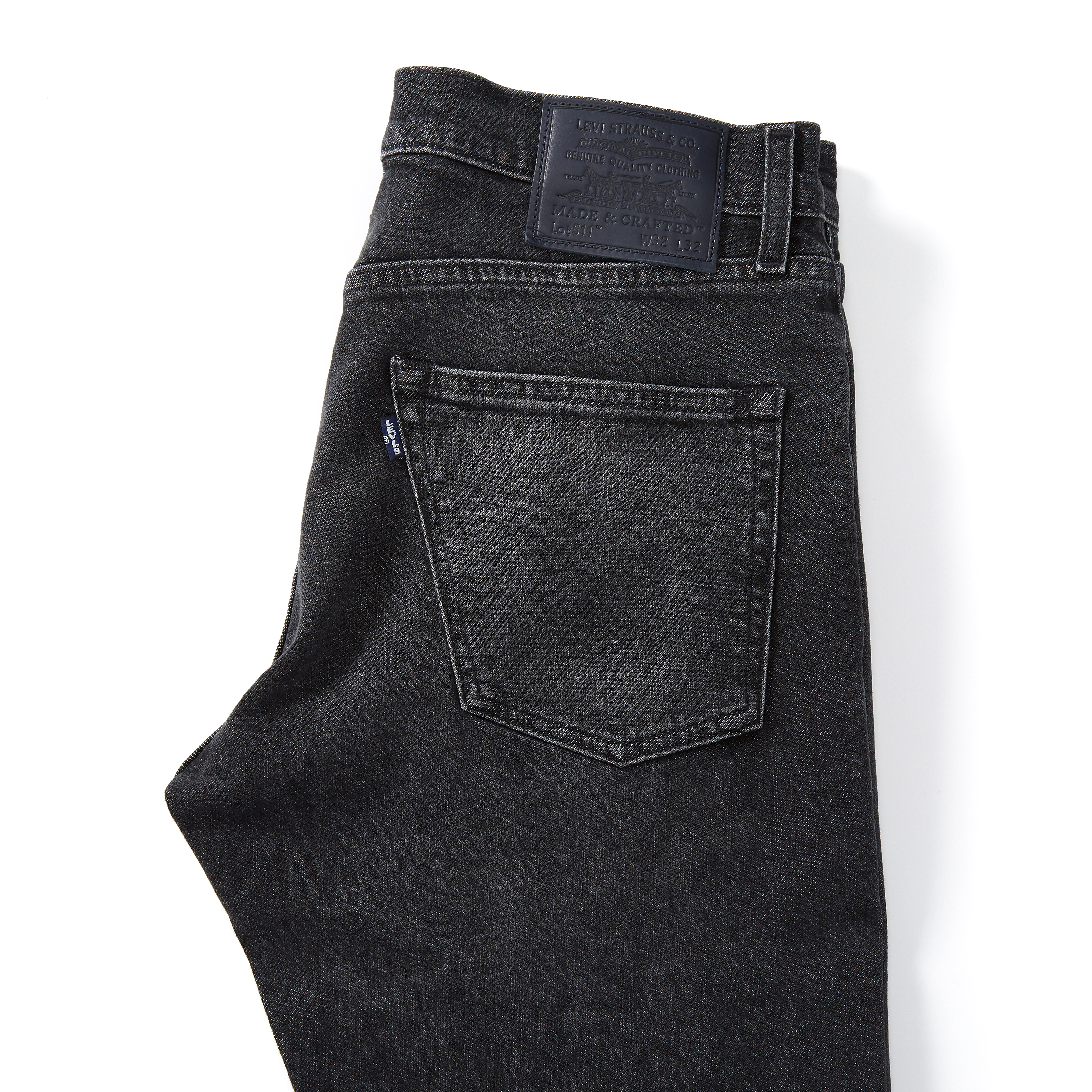 Levi's 511 LMC Selvedge Jeans Black Bill | Levi's 511 Selvedge ...