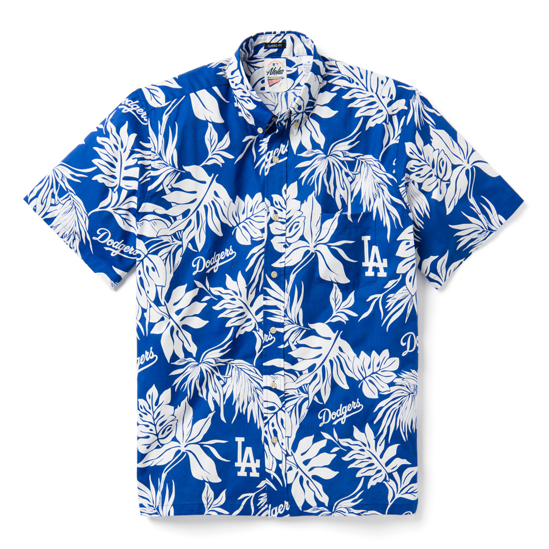 Reyn Spooner LA Dodgers Aloha MLB - Blue | undefined | Huckberry