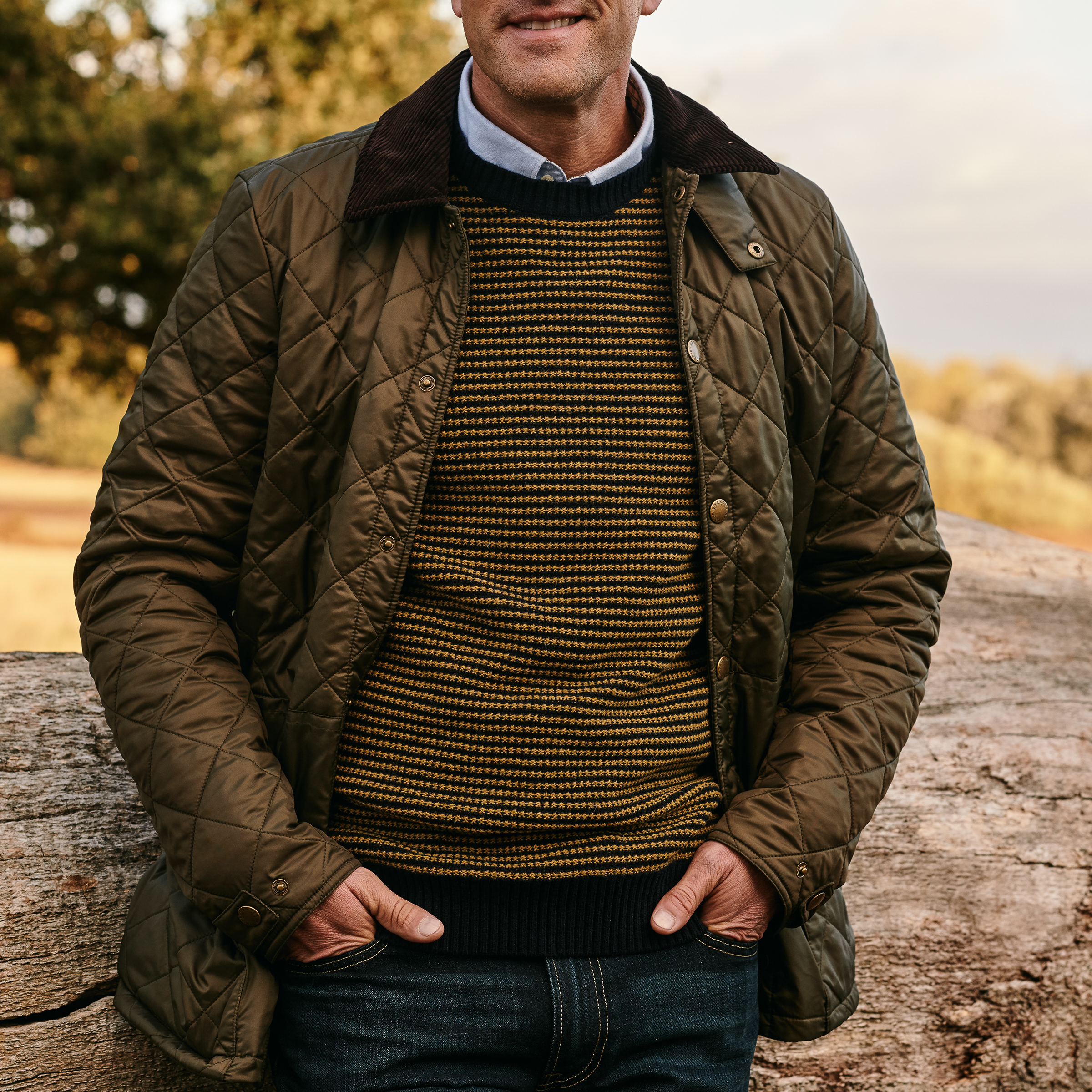 barbour international icons liddesdale quilted jacket