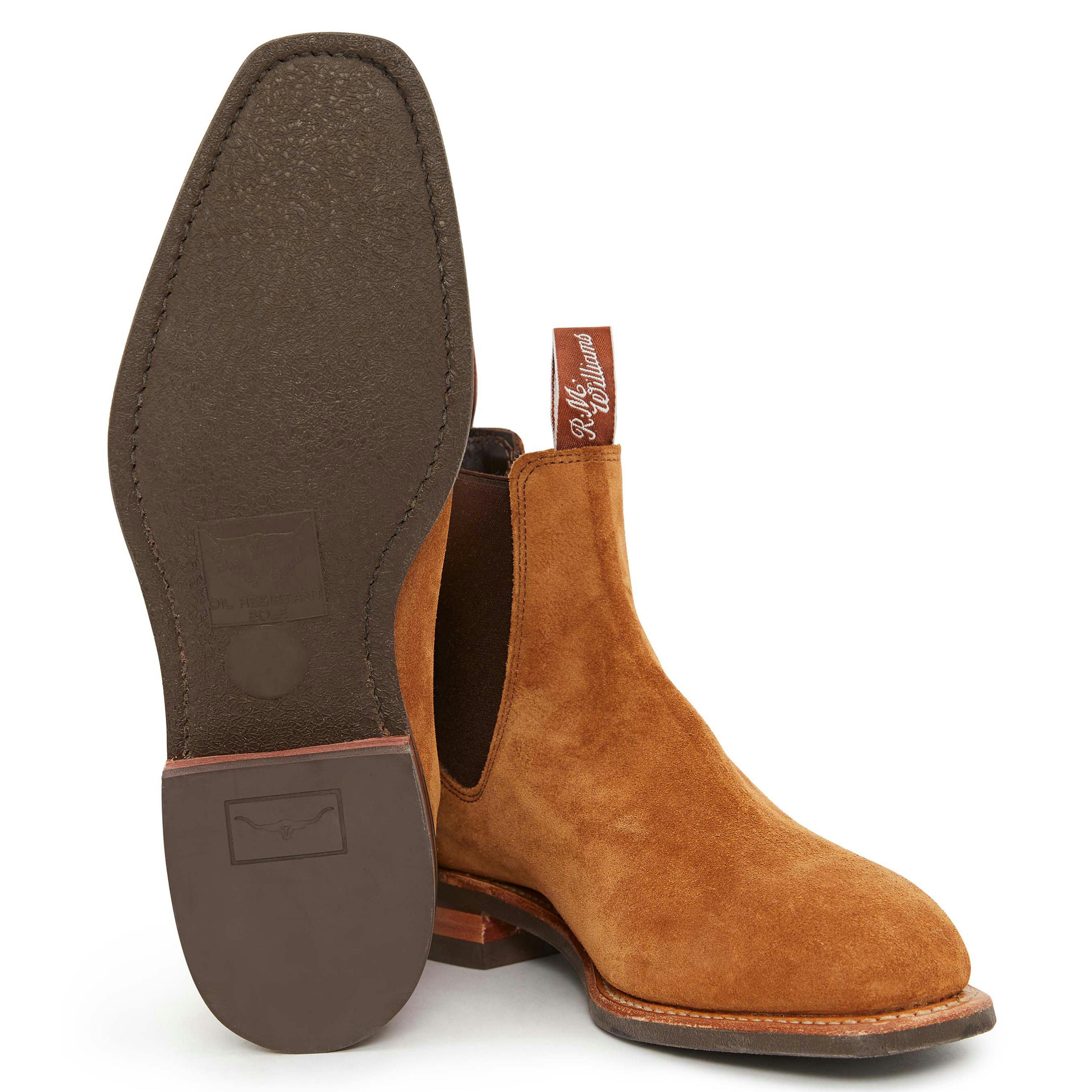 RM Williams Exclusive Suede Comfort Craftsman Boots - Mens from Humes  Outfitters