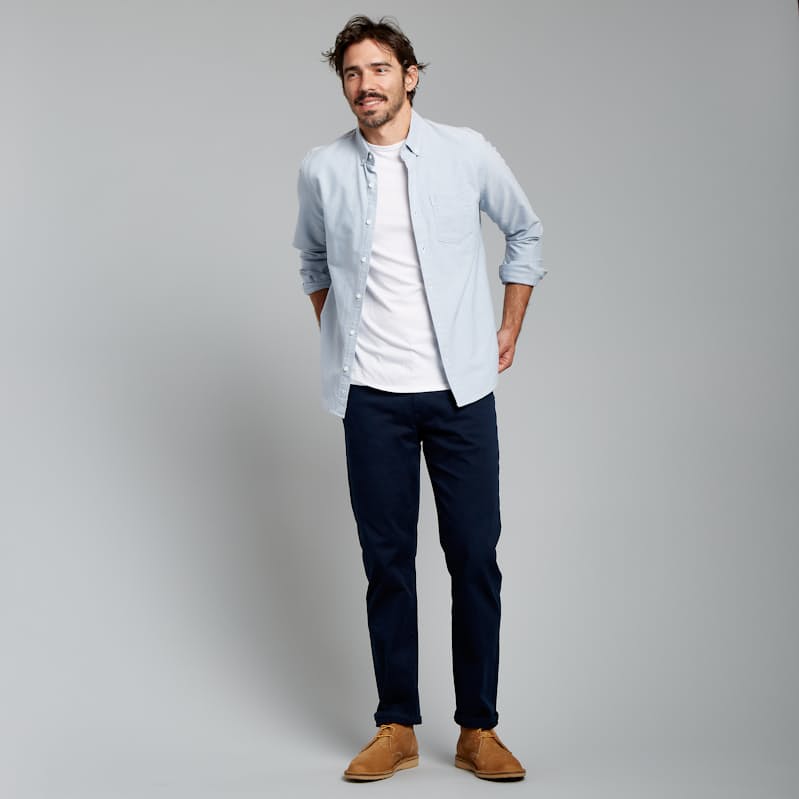 Flint and Tinder 365 Pant - Straight - Navy | Casual Pants | Huckberry