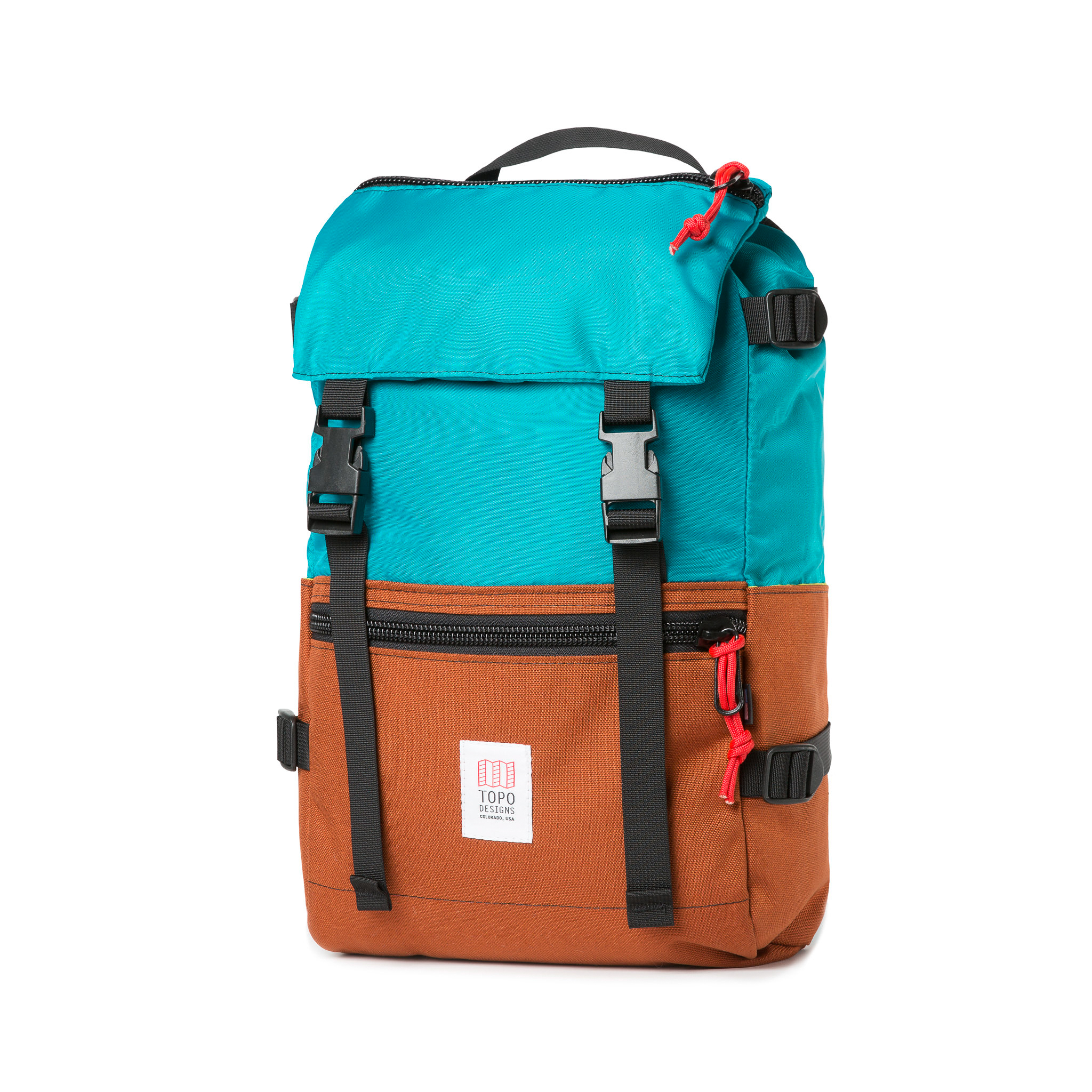 Topo Designs Rover Pack - Turquoise Clay | undefined | Huckberry