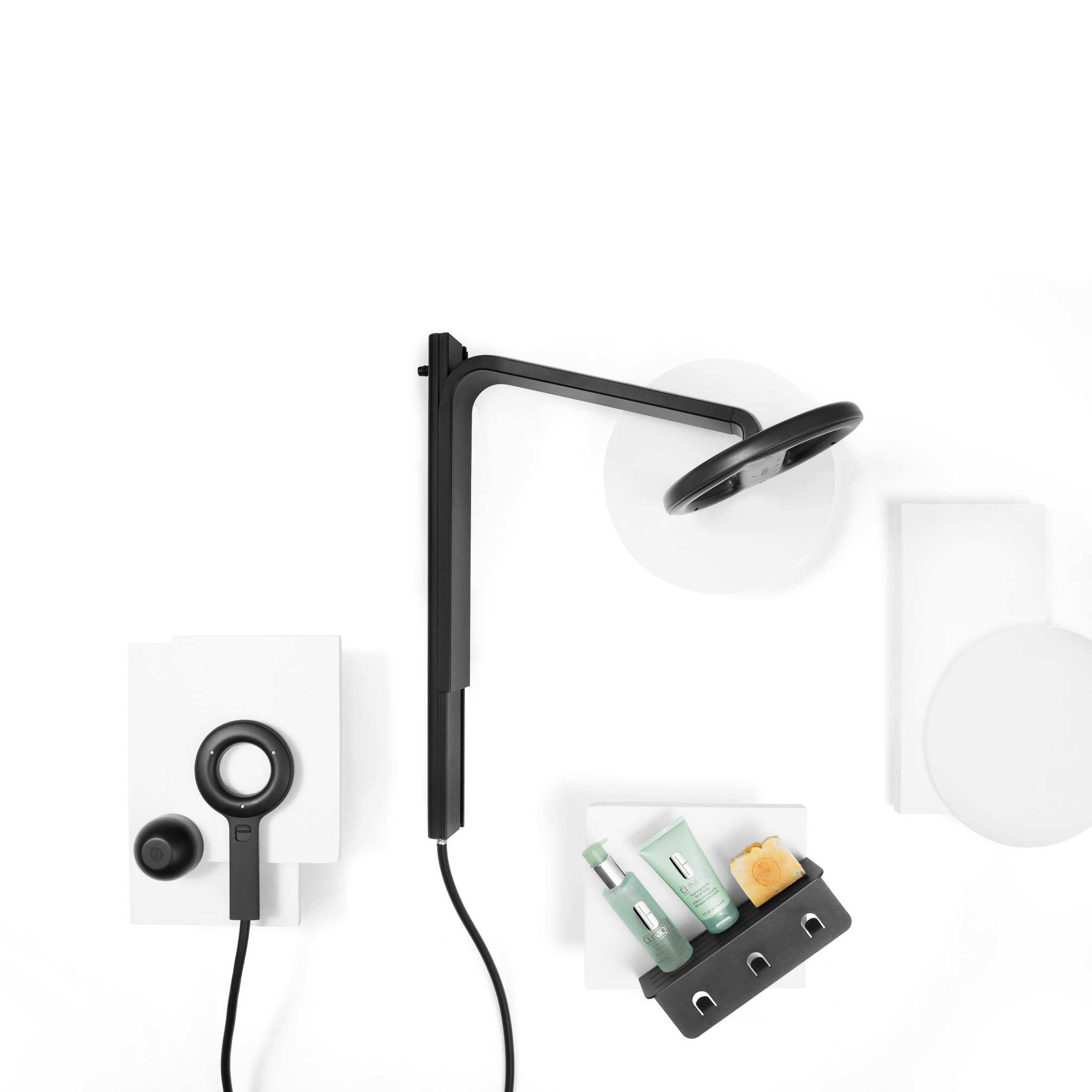 Nebia Nebia Shower Shelf Matte Grey Bathroom Accessories Huckberry