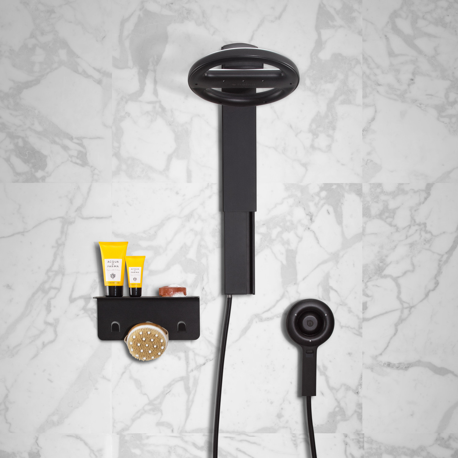 Nebia Nebia Shower Shelf Matte Grey Bathroom Accessories Huckberry