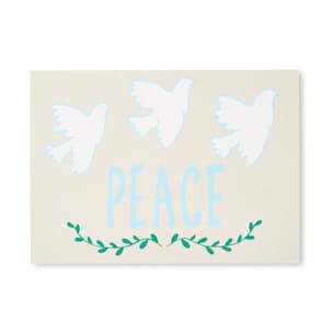 Peace Doves Card - Set of 5
