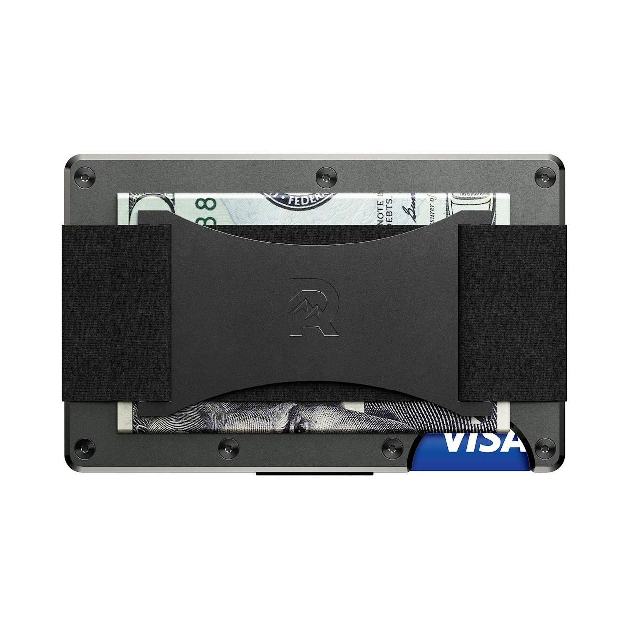 The Ridge Titanium Wallet + Cash Plate