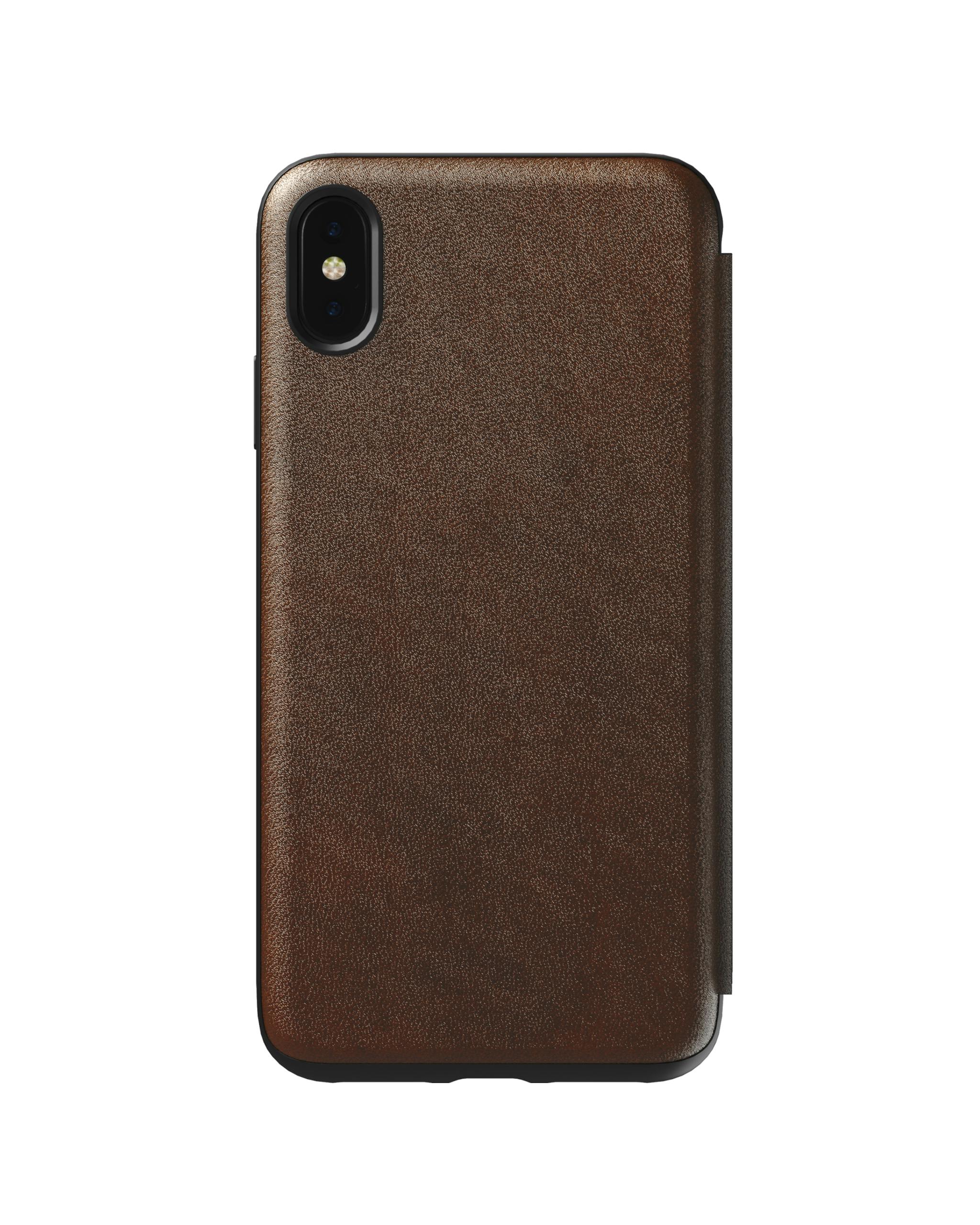 Nomad Iphone X Folio Case Nomad Rugged Case Tri-Folio IPhone X XS