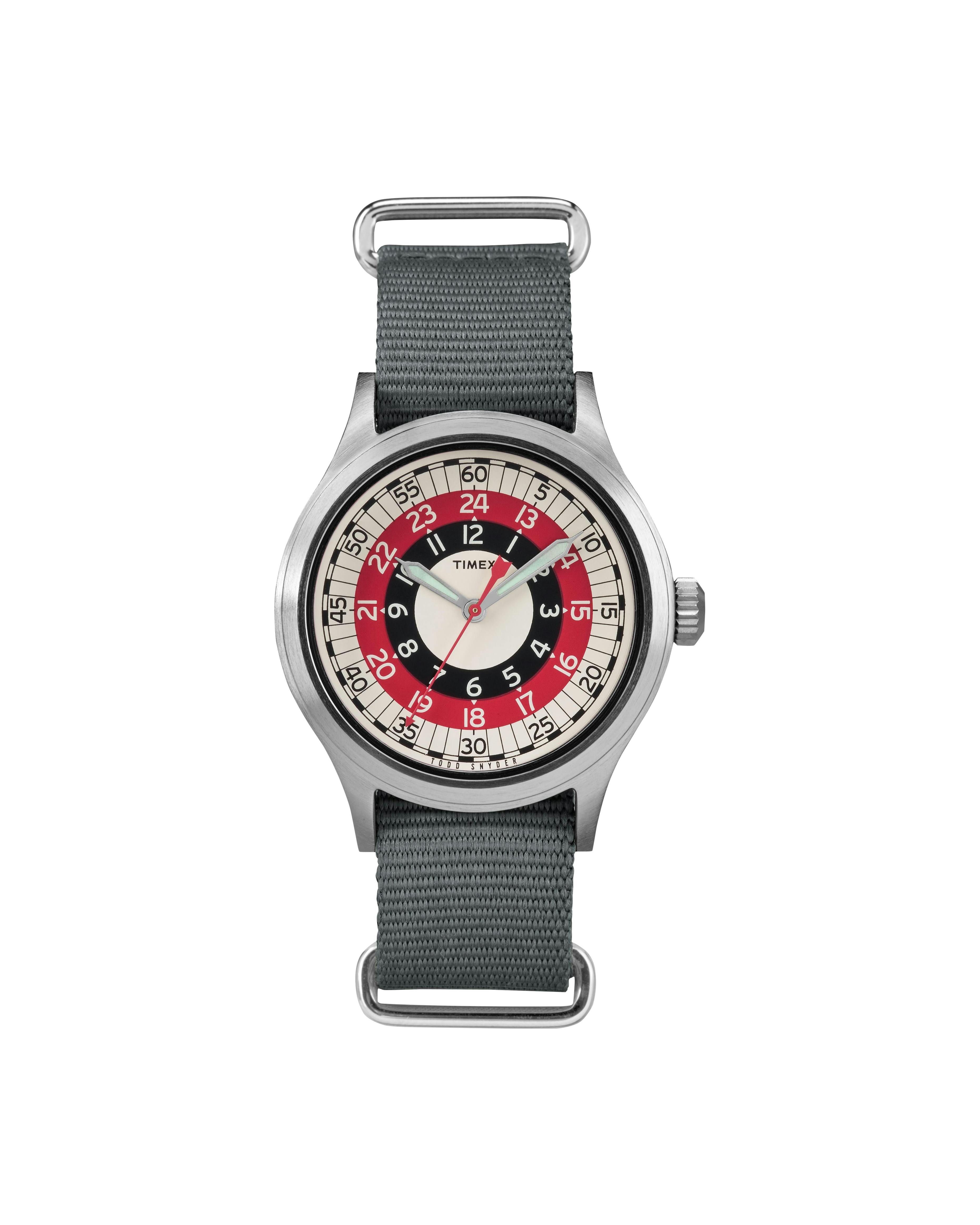 Timex Timex x Todd Snyder MOD Black and Red Dial undefined
