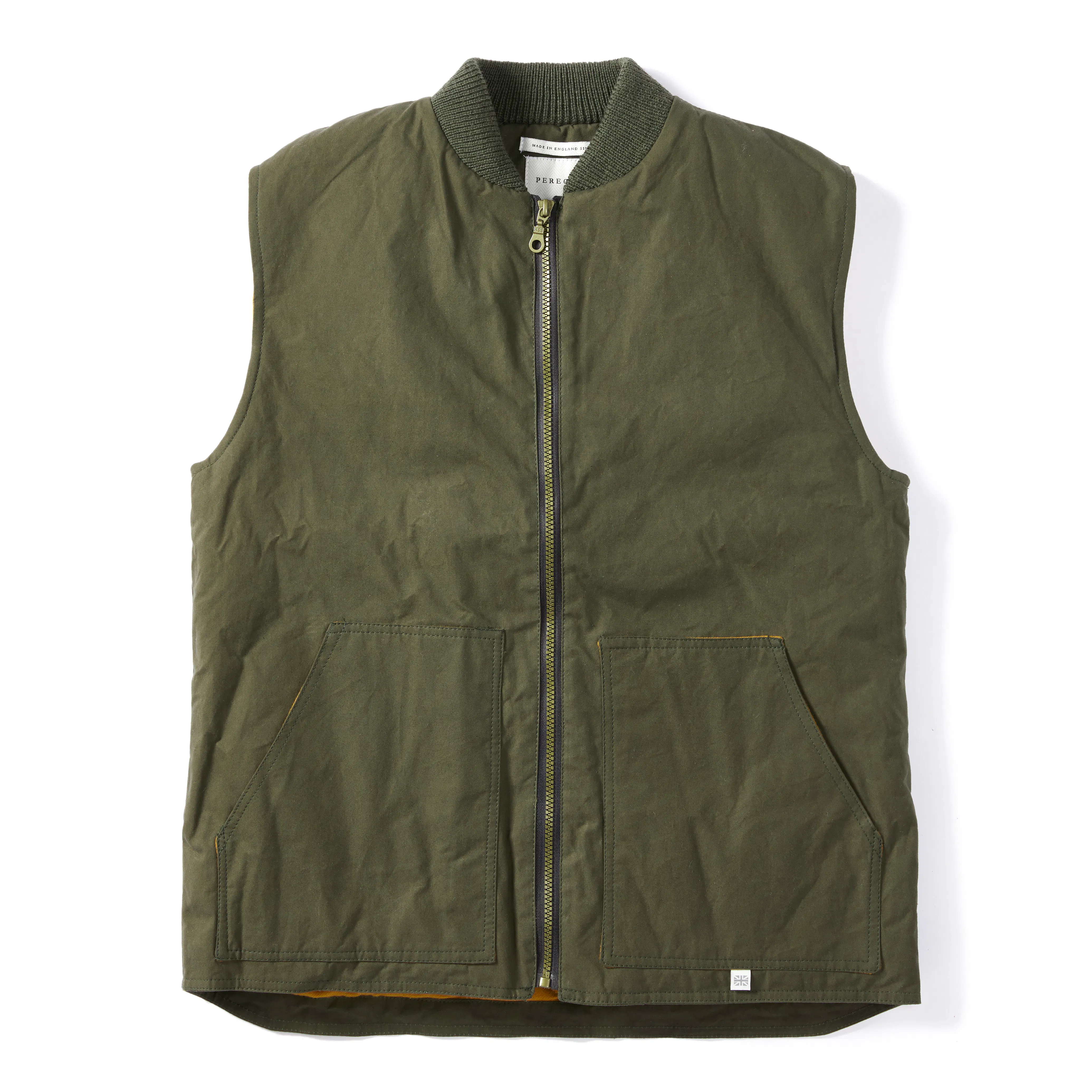 Peregrine Hybrid Gilet - Olive | undefined | Huckberry