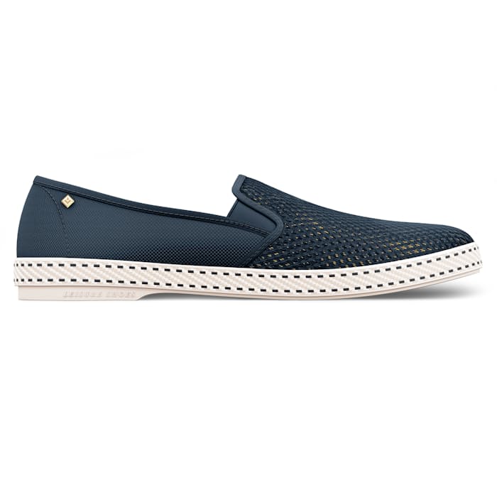 Rivieras Classic (Mesh) - Marine | Slip-ons | Huckberry