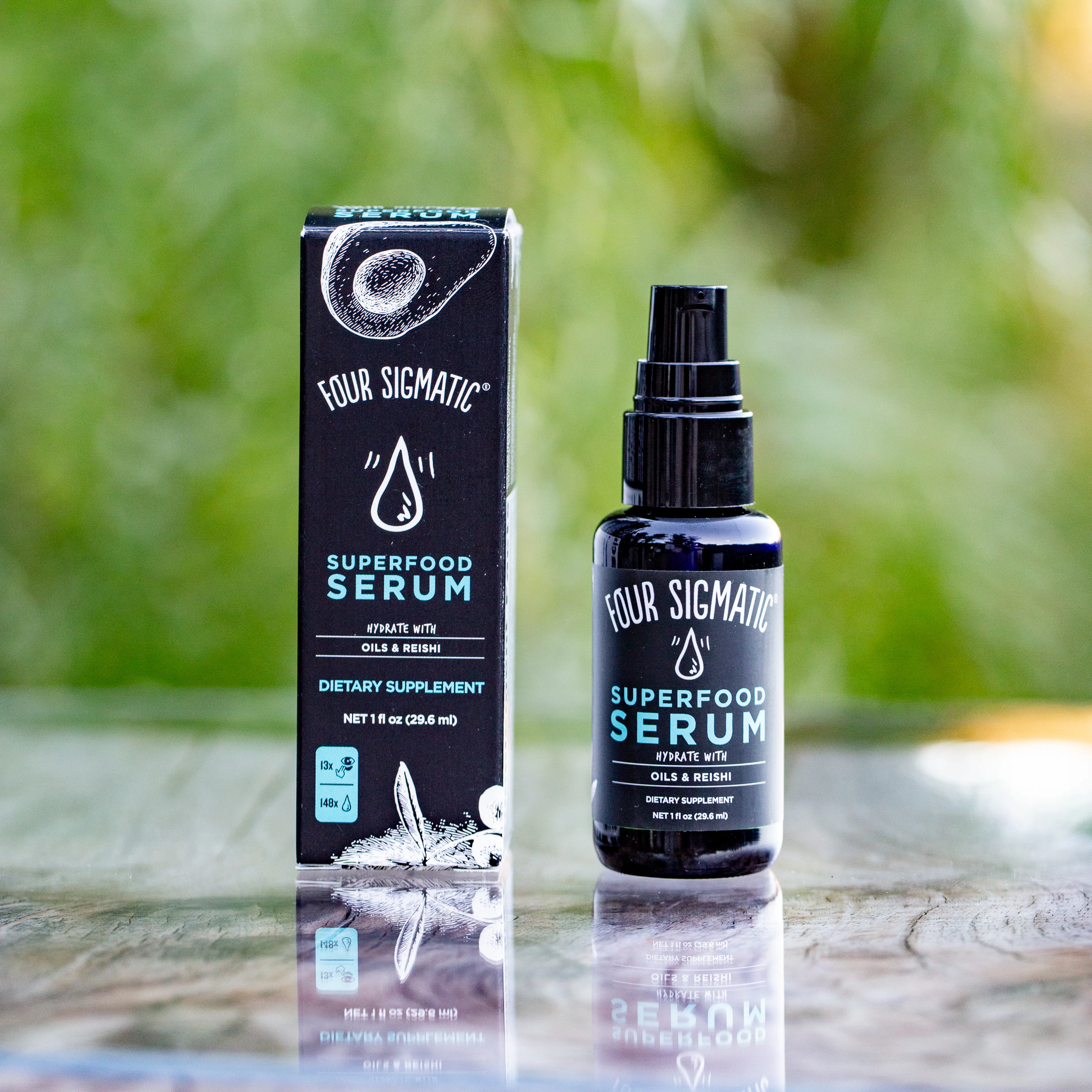 Four Sigmatic Superfood Serum - Black/Blue | undefined | Huckberry