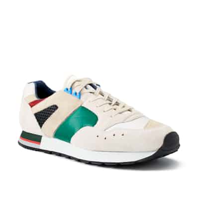 Reproduction of Found French Military Trainer - Green/Off White | Huckberry