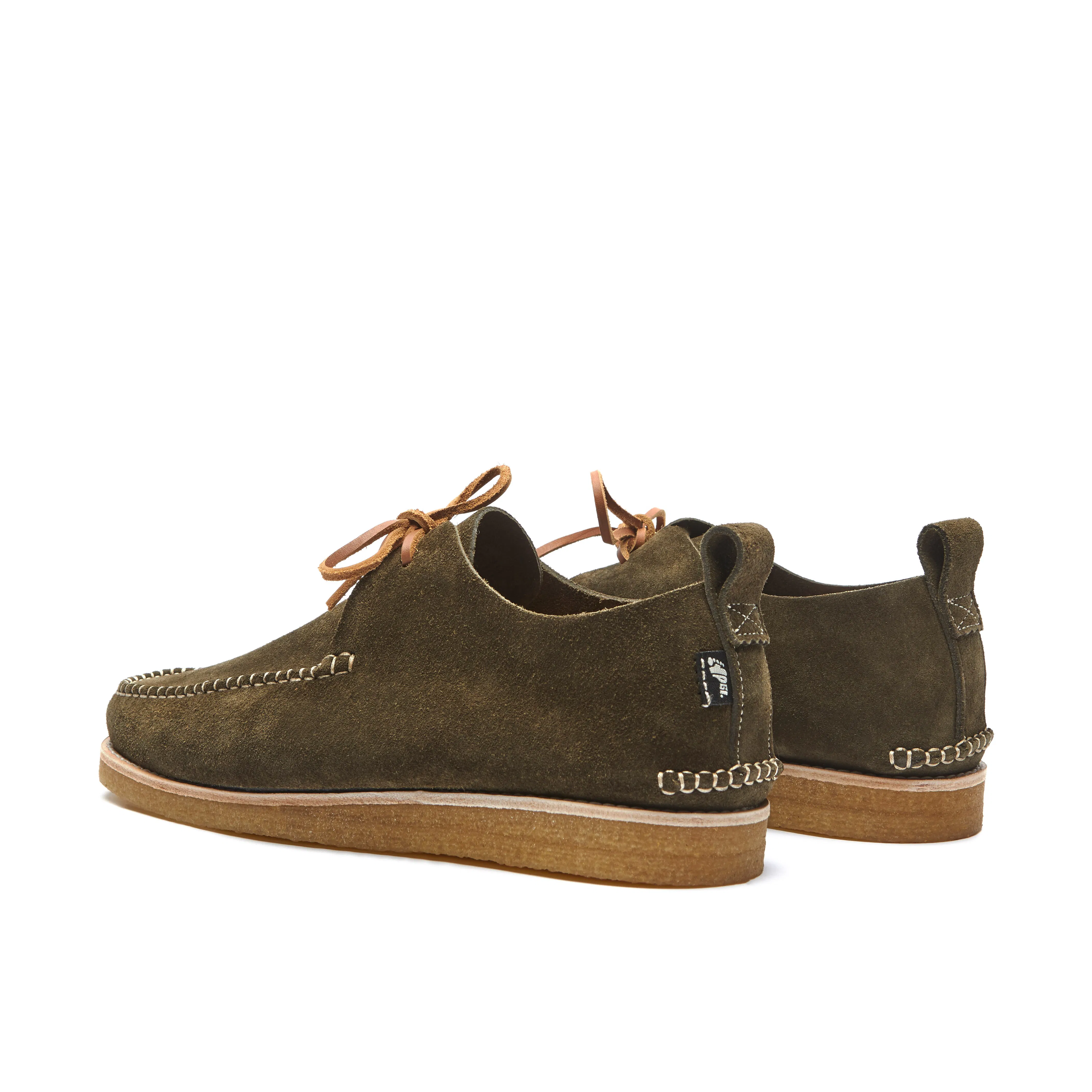 Yogi Lawson Suede Moccasin - Olive | Chukka Boots | Huckberry
