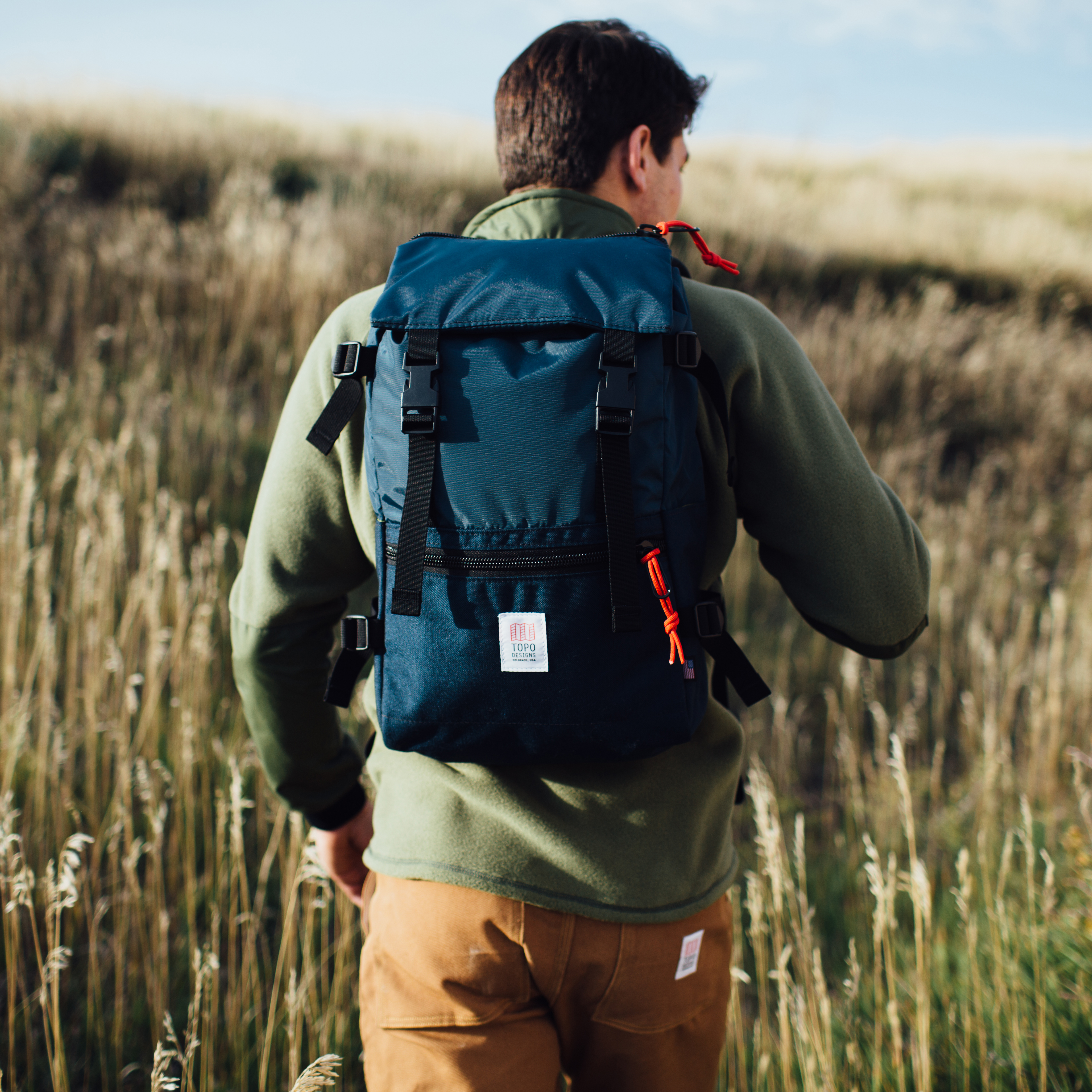 Topo Designs Rover Pack Classic - Navy | Backpacks | Huckberry