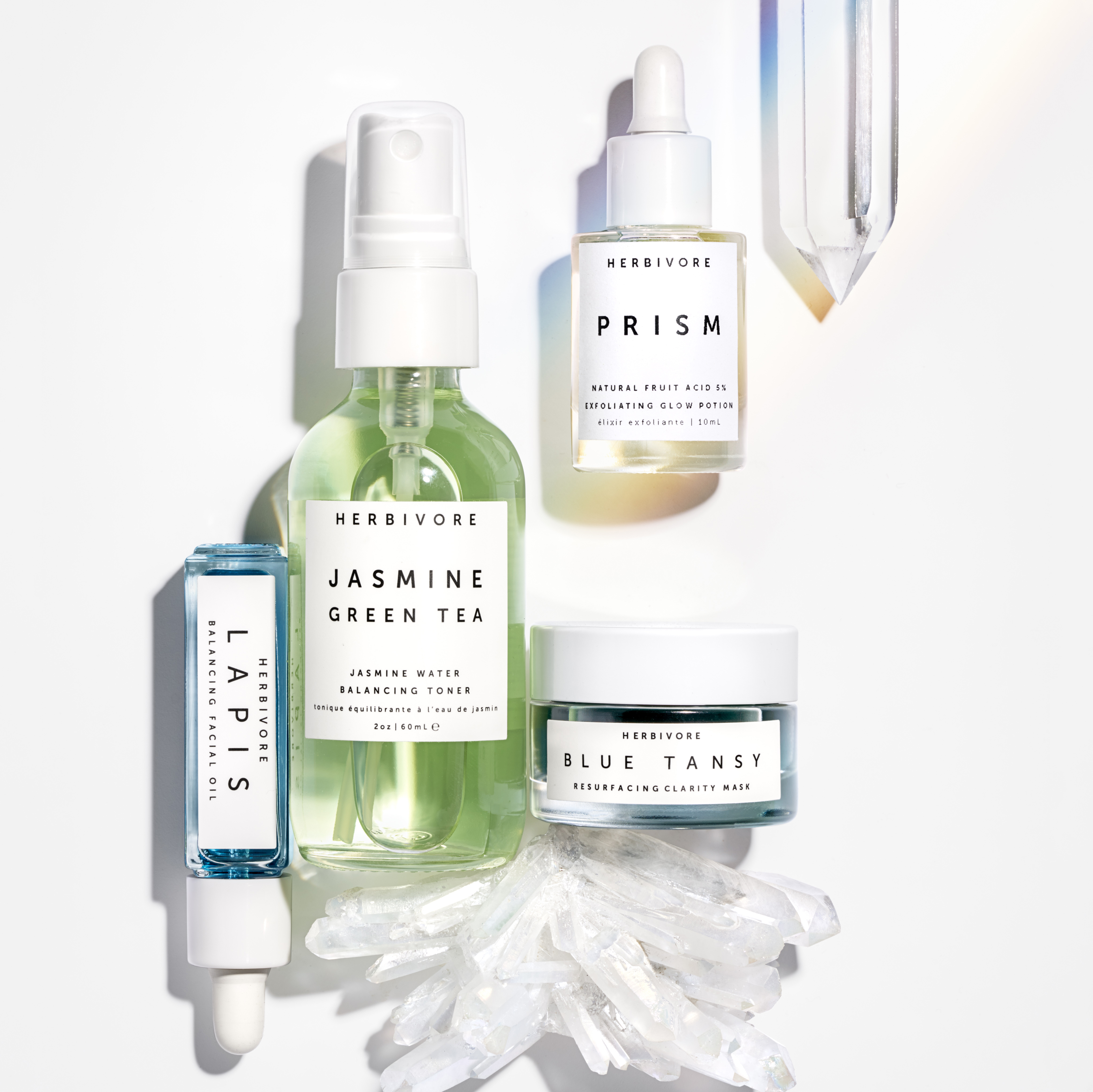 Herbivore Balance + Clarify Natural Skincare Kit Multi Beauty